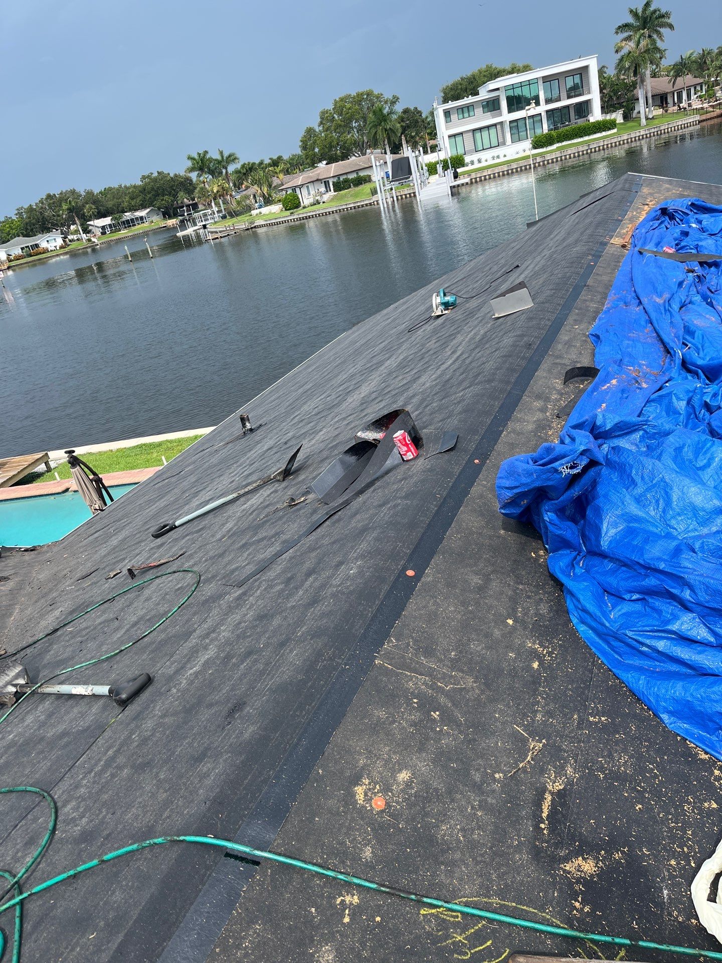 Project in St. Petersburg 33703 by Mitchell Roofing Company LLC 