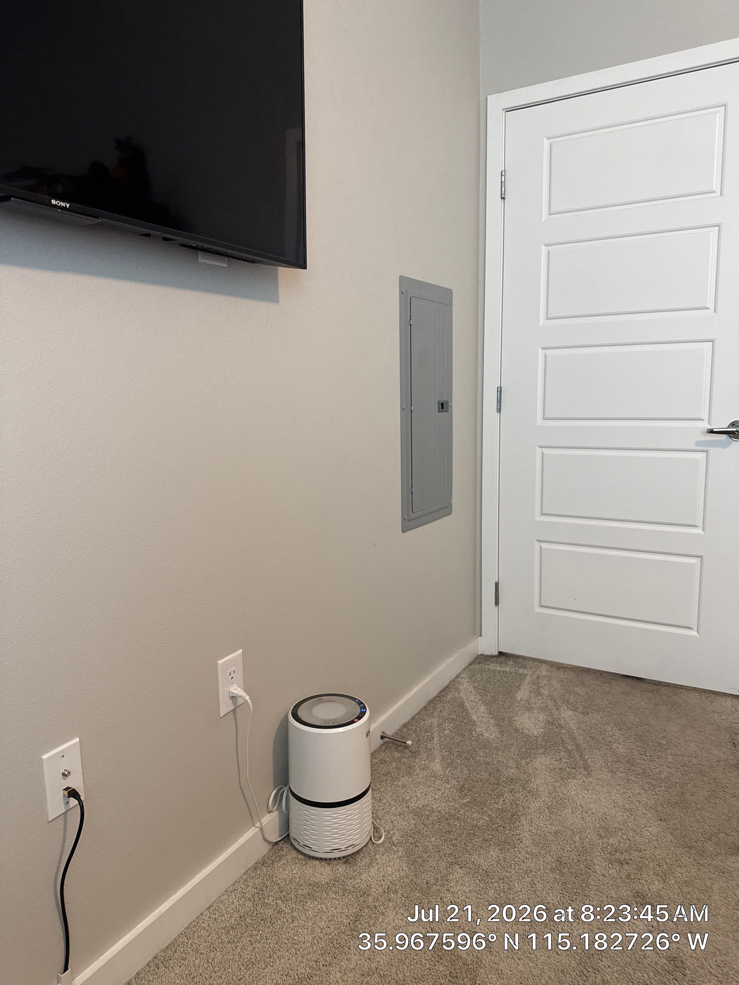 Home Office Renovation and Equipment Installation in Las Vegas by CompanyCam Sales Demo