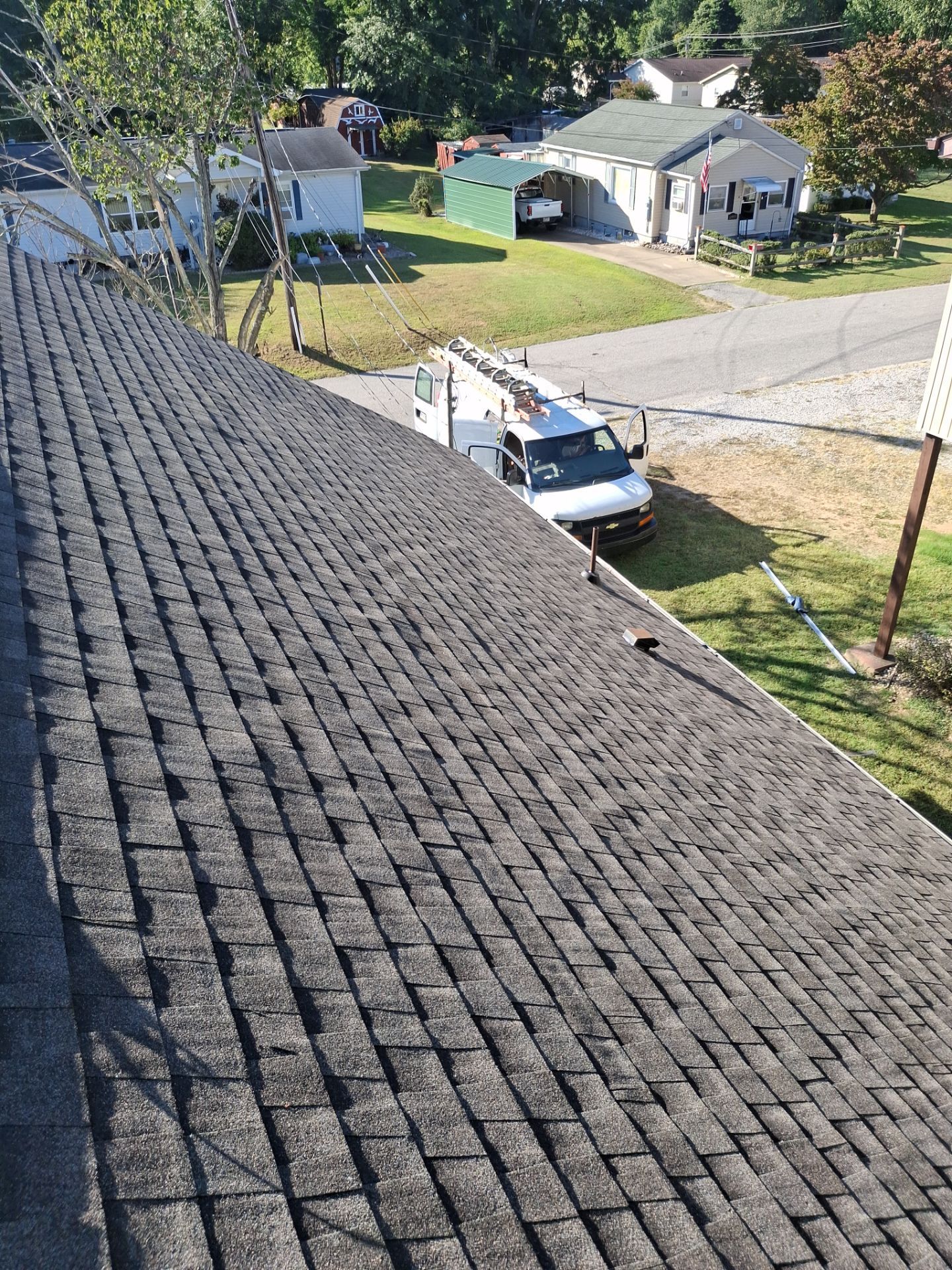 Residential Roofing Installation using GAF Timberline HDZ Mission Brown by Rainstoppers Roofing