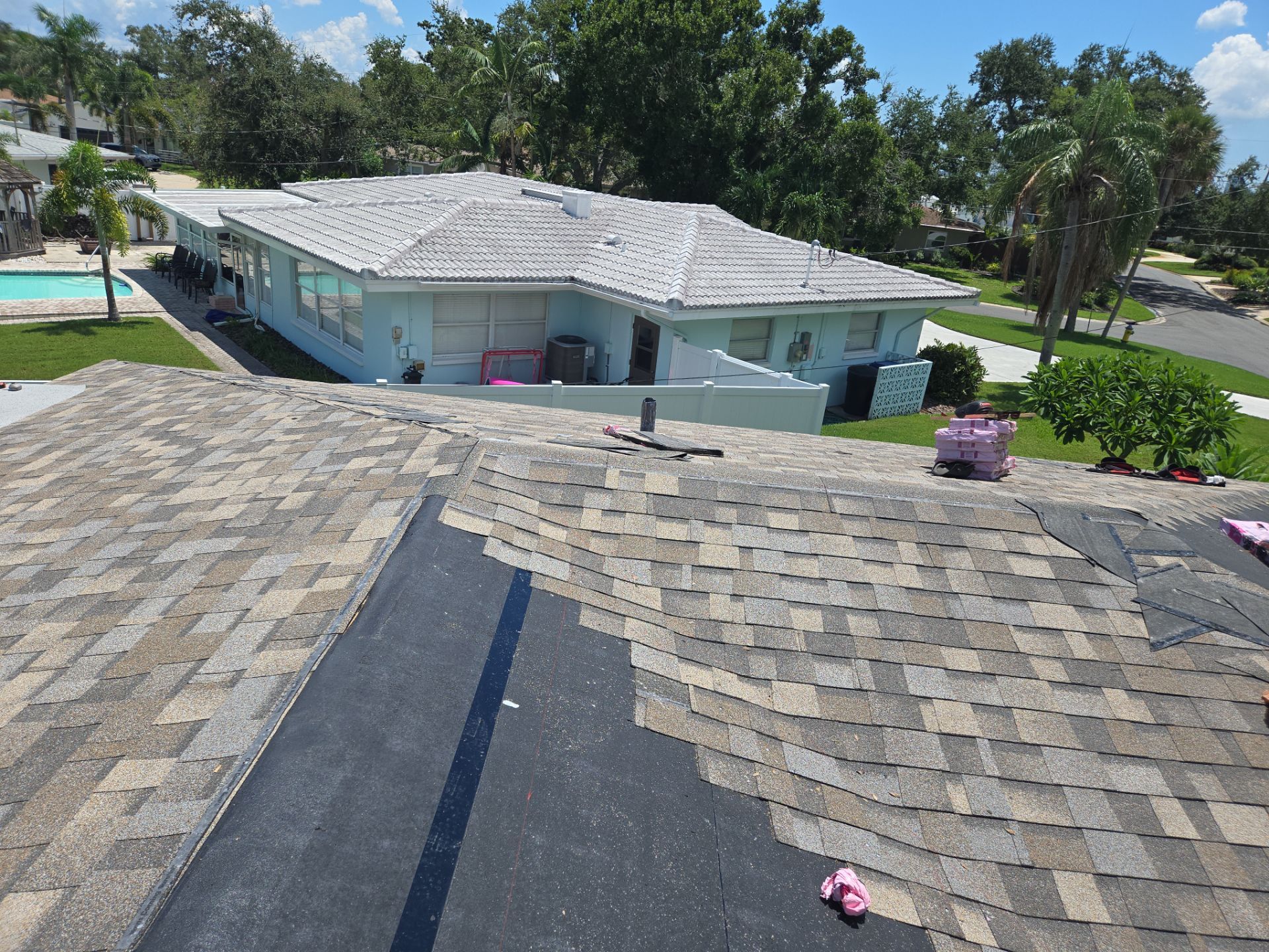 Project in St. Petersburg 33704 by Mitchell Roofing Company LLC 