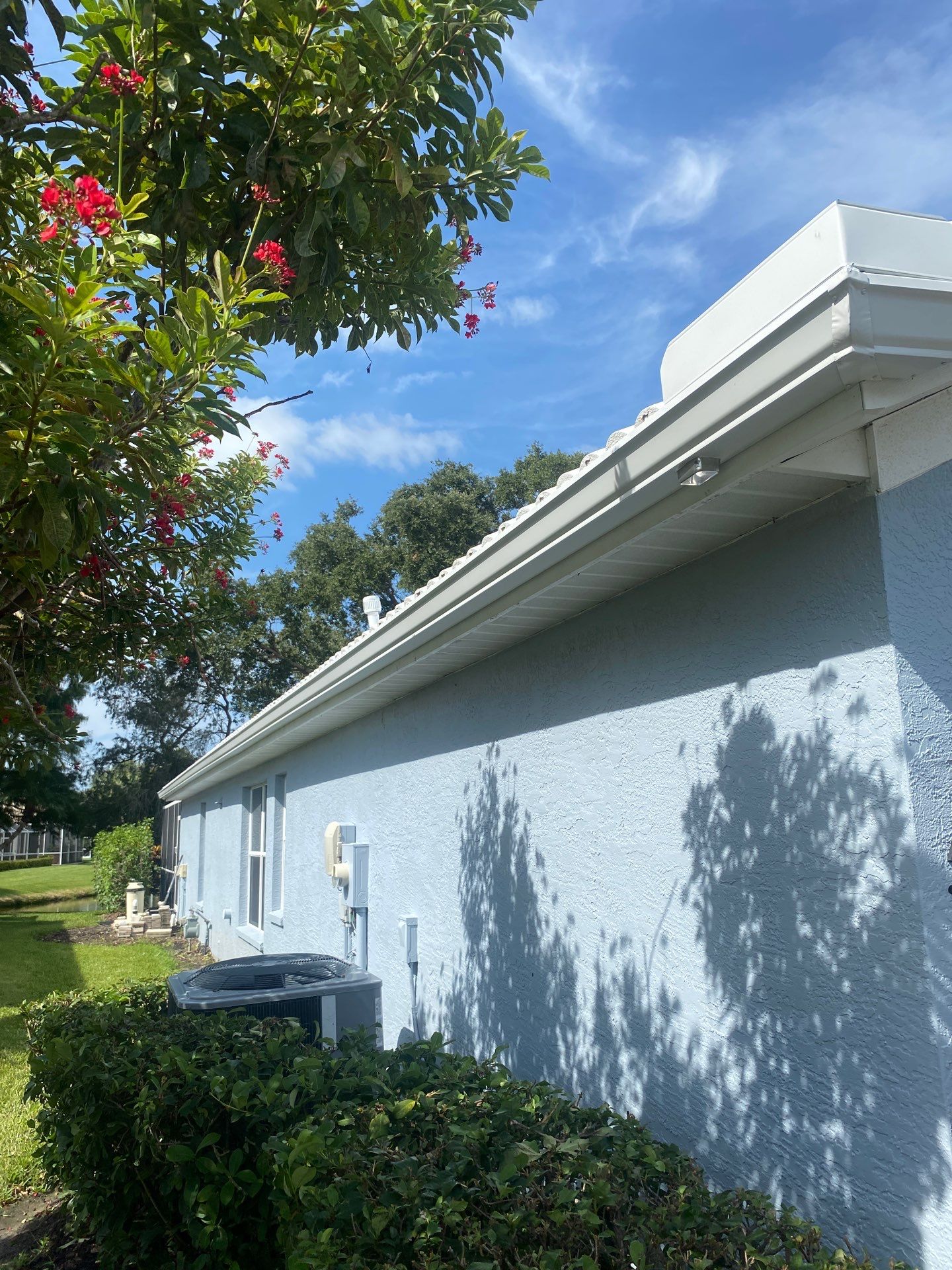 Smooth Box Seamless Gutters Installed by Gutter Professor in Sarasota FL by Gutter Professors