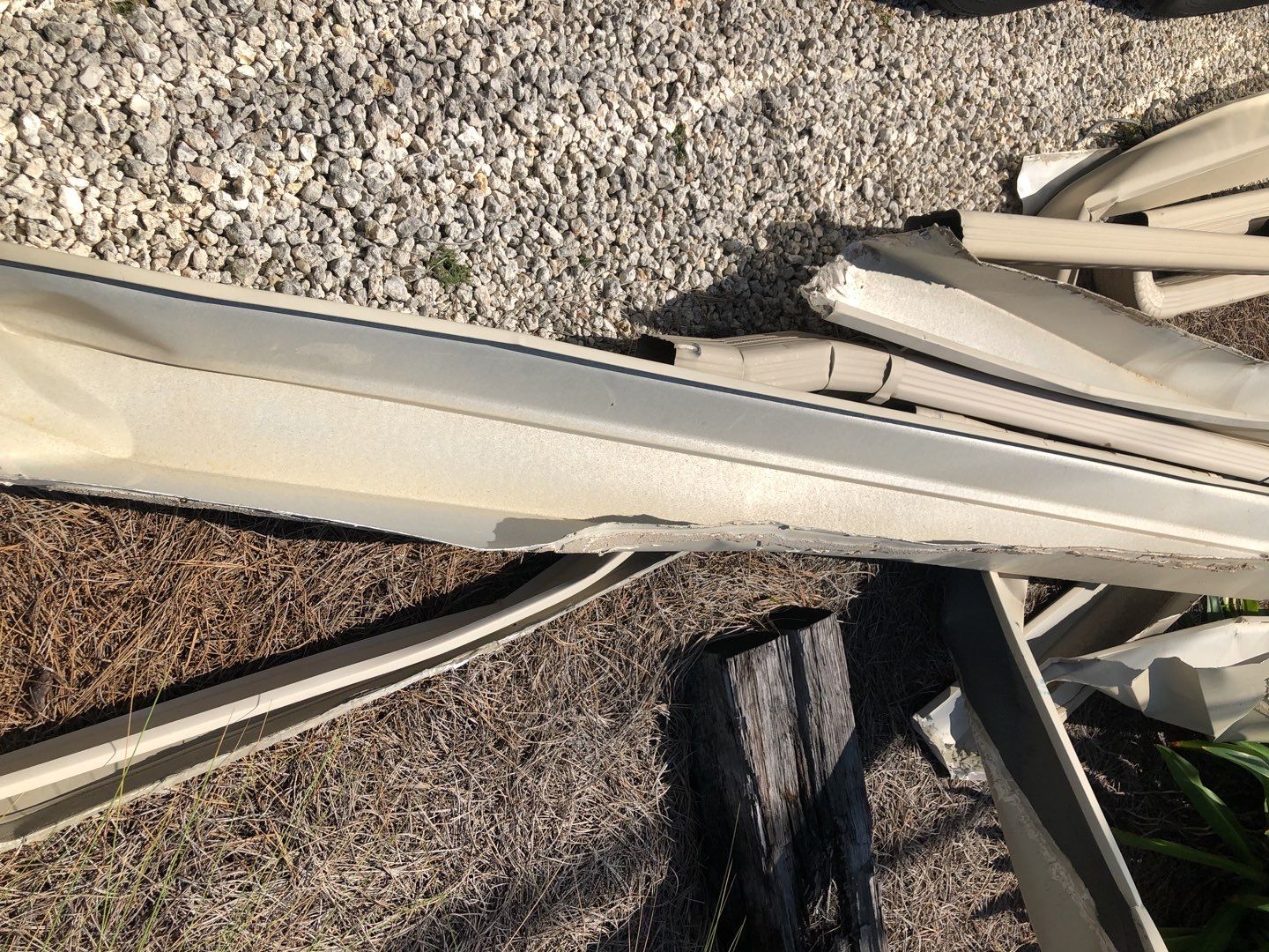 Gutter Installation using Wicker Color K-Style Gutters by Gutter Professors