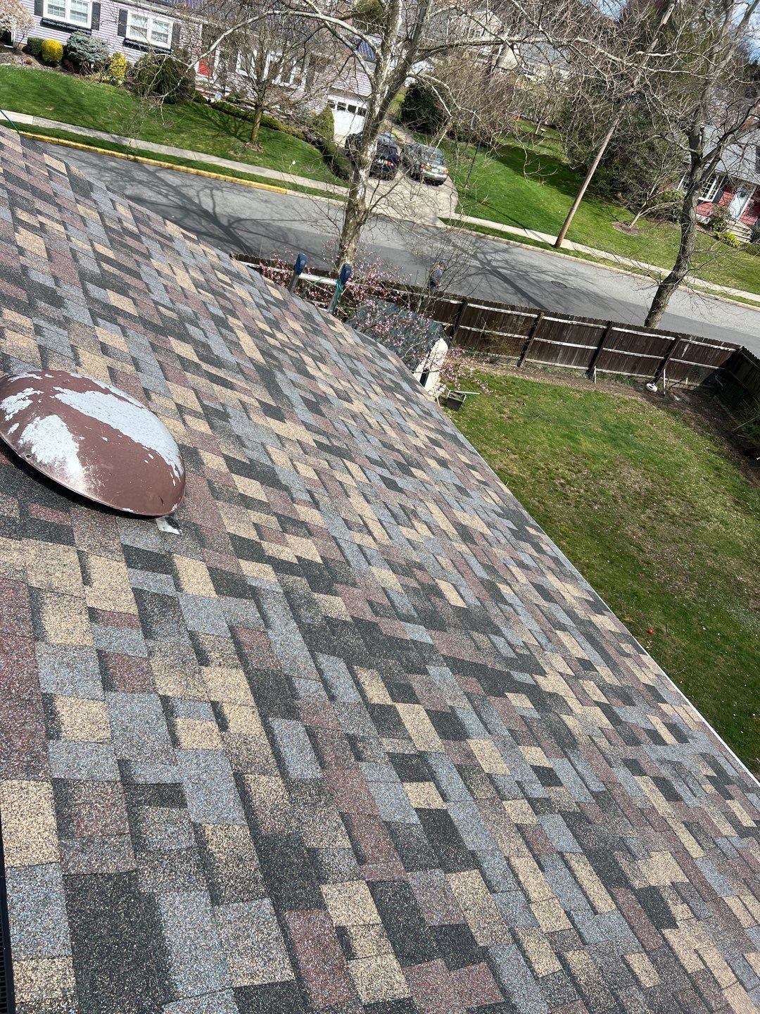 Harvest Blend Shingles by Reimagine Roofing