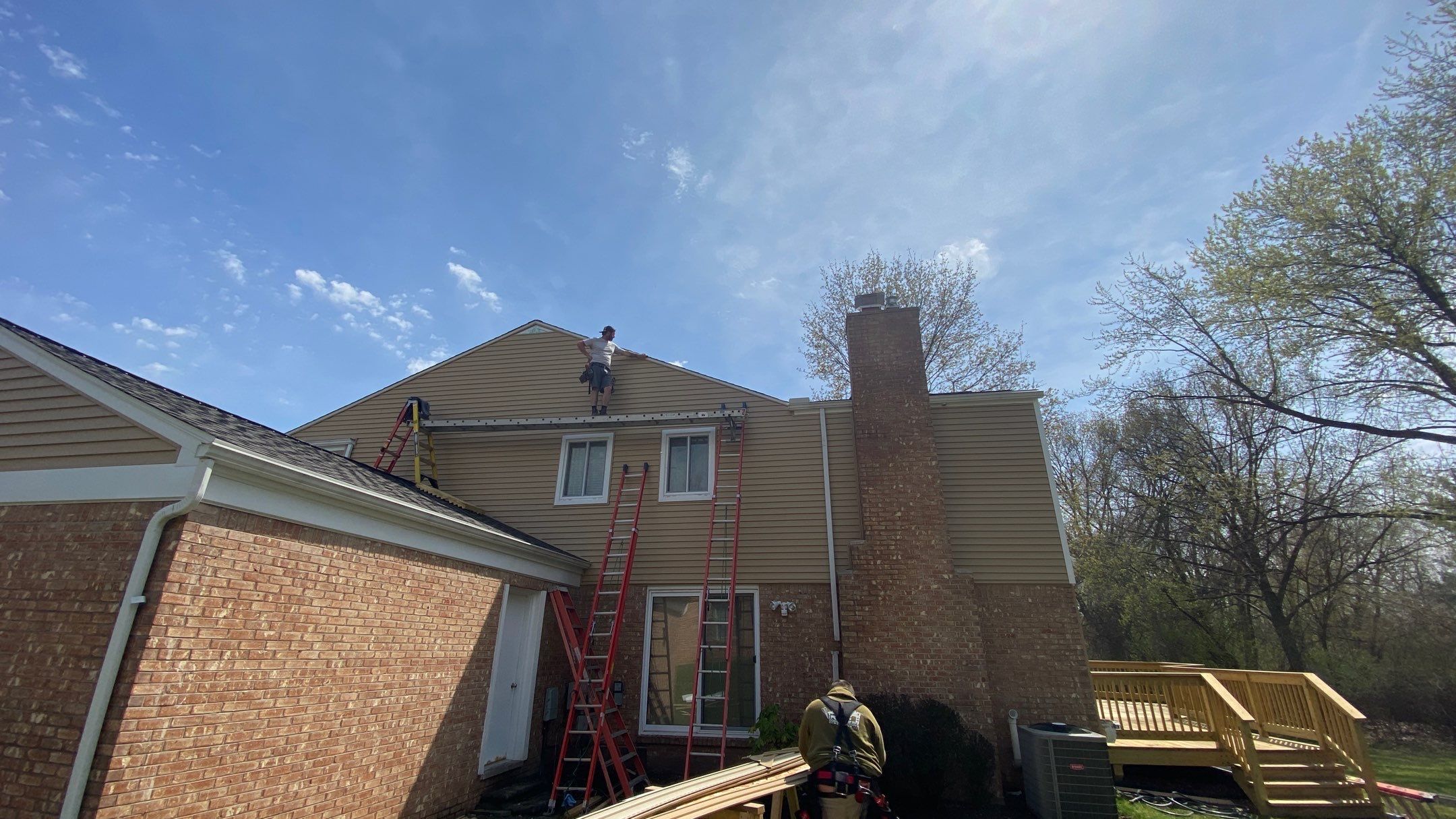 Roof Replacement using CertainTeed Landmark by 180 Contractors