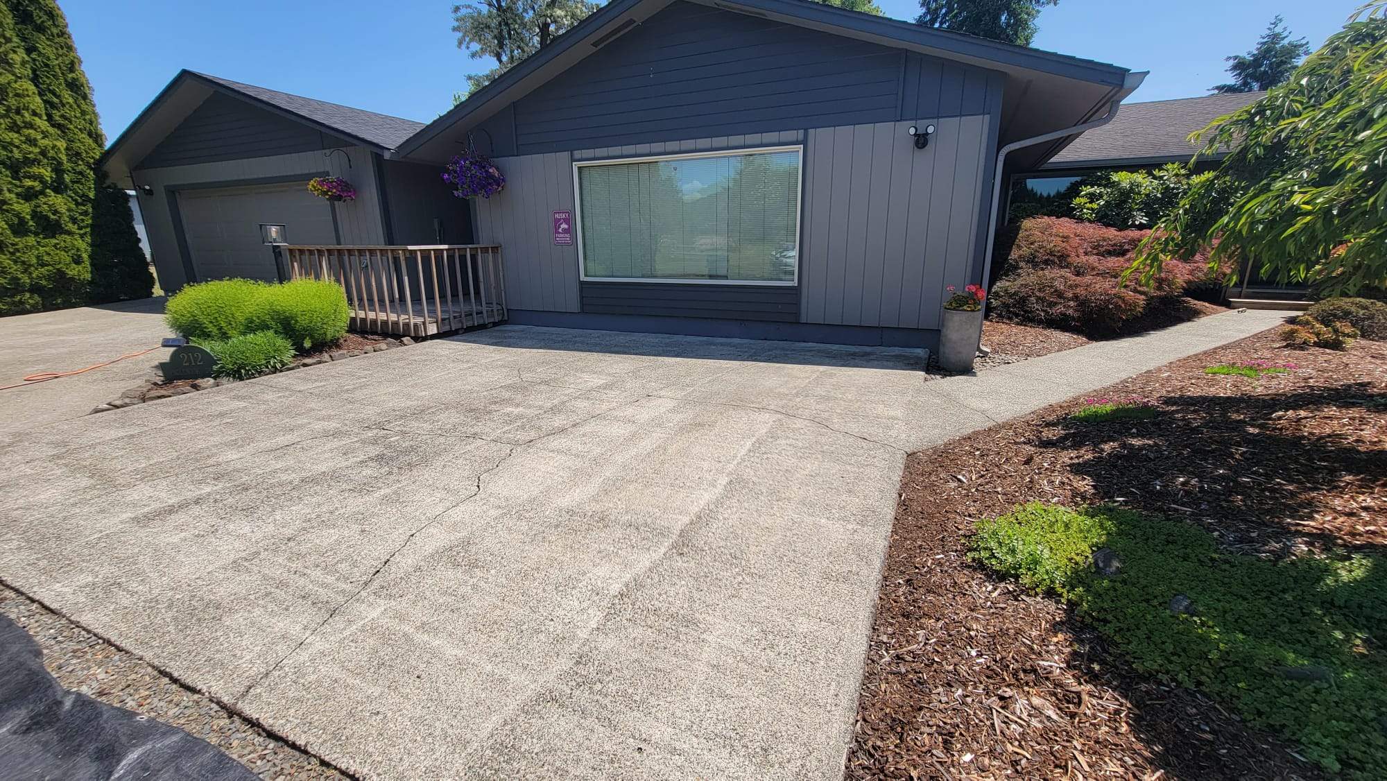 Refined Simplicity Driveway in Palazzo Vuba Stone by Concrete Coating Experts Inc.