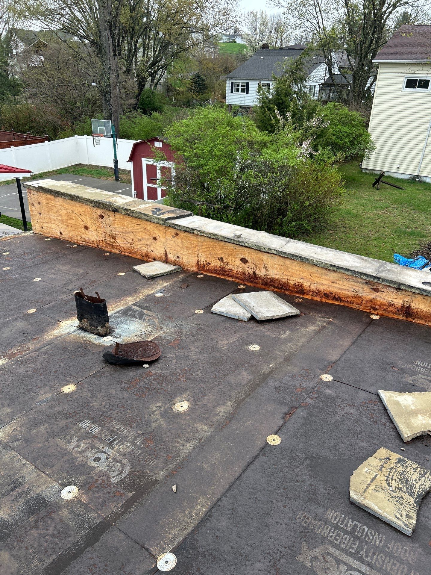 Project in Bridgeport by Duarte’s Roofing 