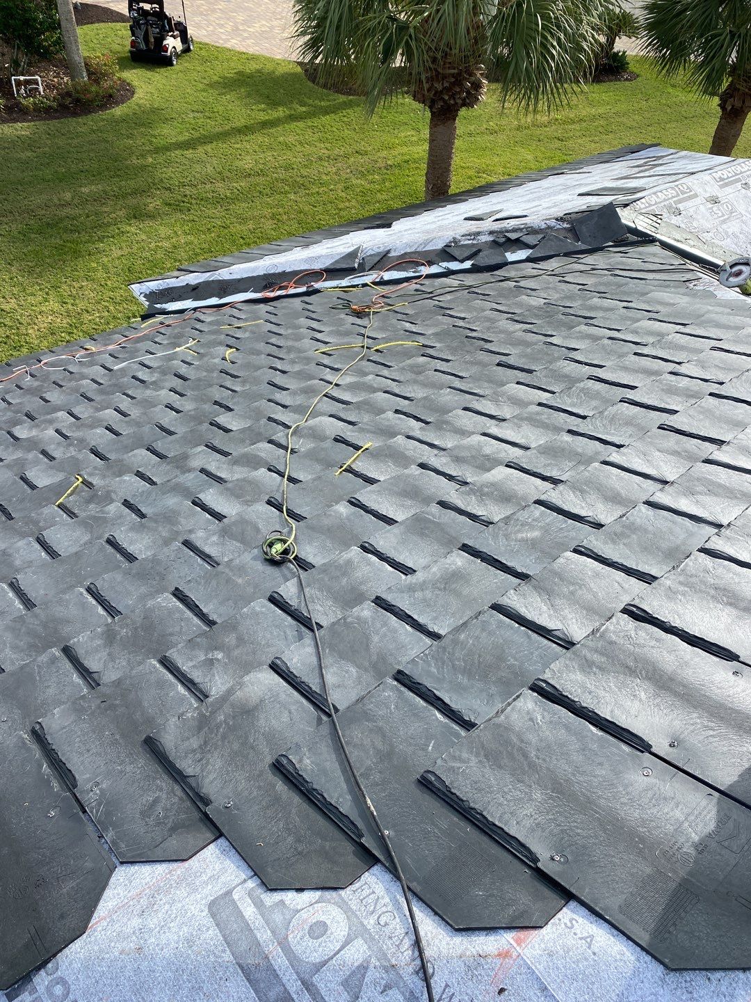 Residential Roofing with Brava Composite Slate  by International Roofing