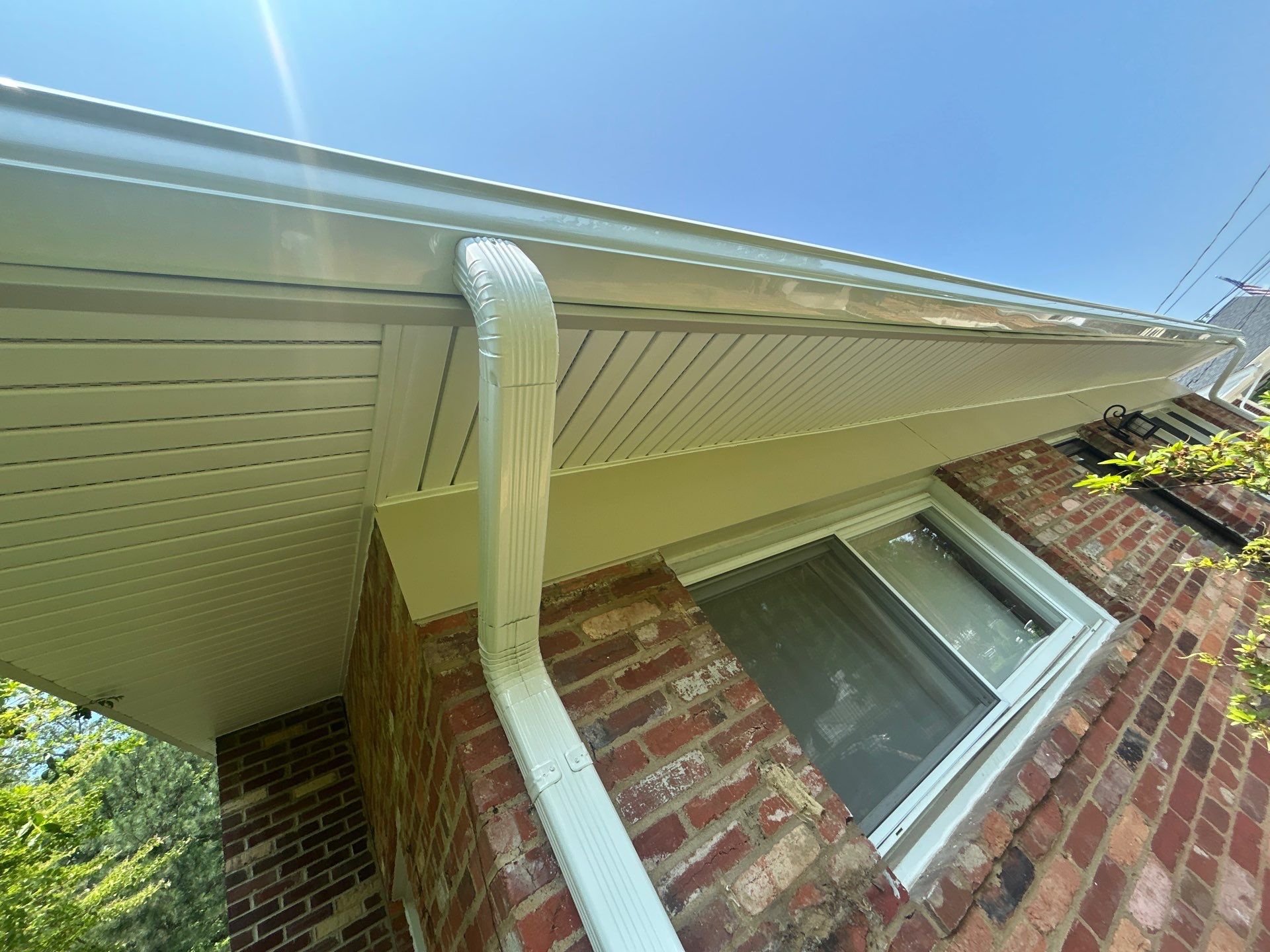 Fairfax: Residential Siding Replacement with CertainTeed 8" Board and Batten Siding in Desert Tan by RM Banning, Inc.