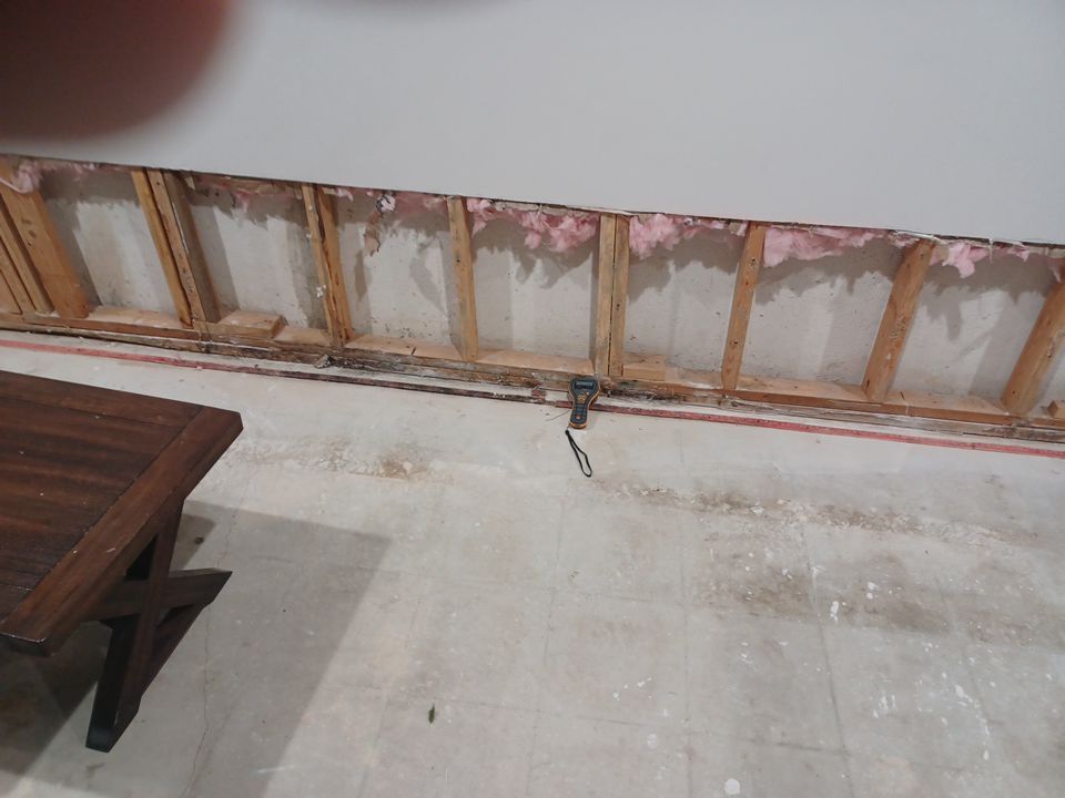 Project in Troy by EzDry Water Mitigation & Property Restoration