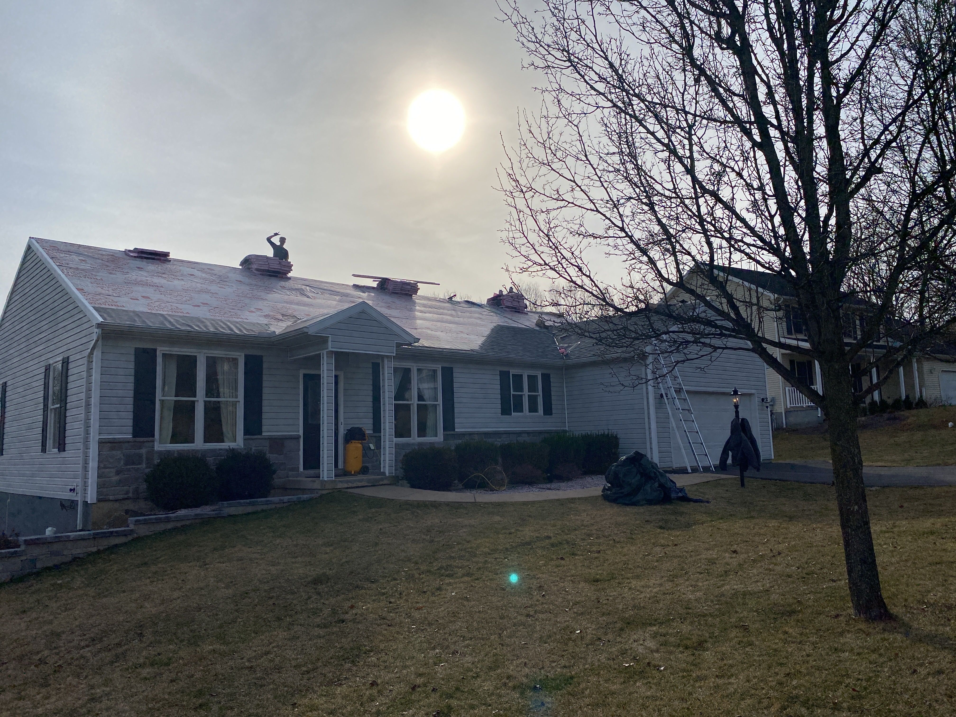 Roof replacement in Bellefonte, PA using Owens Corning Duration shingles by Starway Roof Systems