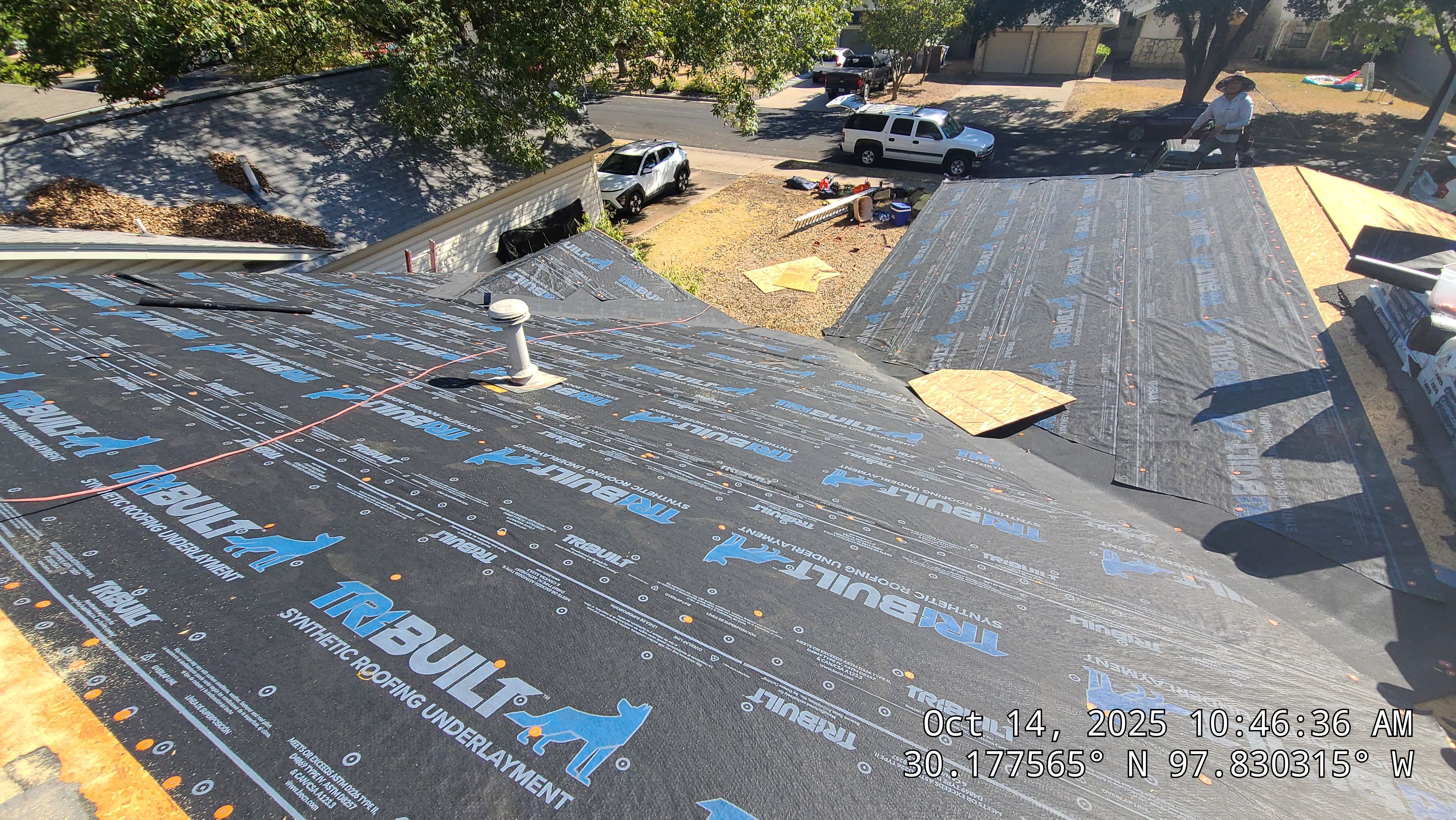 Residential Roof Replacement and Decking Repair in Austin by Caliber Restoration LLC