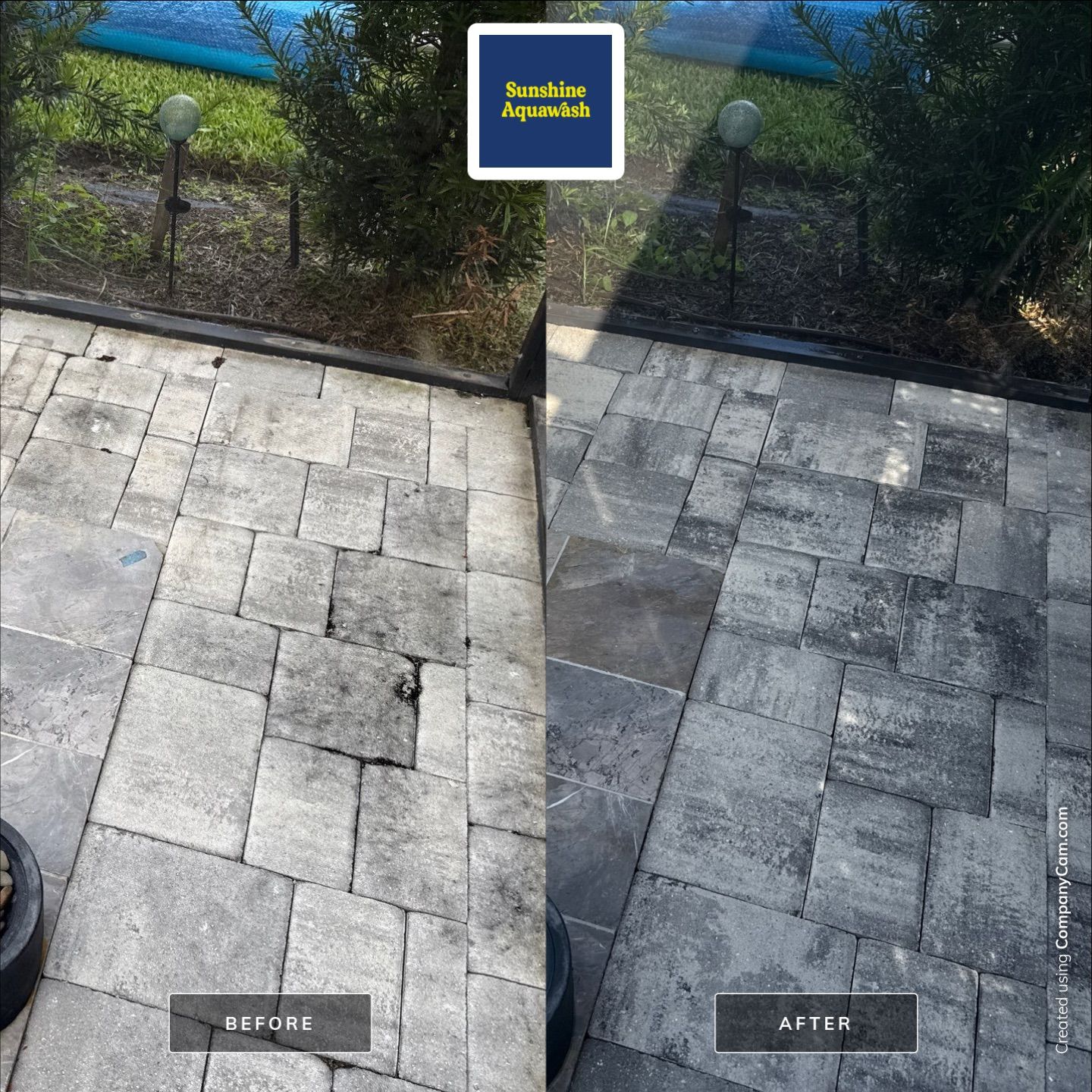 Paver Pool Deck & Screen Enclosure Cleaning – North River Ranch, Parrish, FL by Sunshine AquaWash