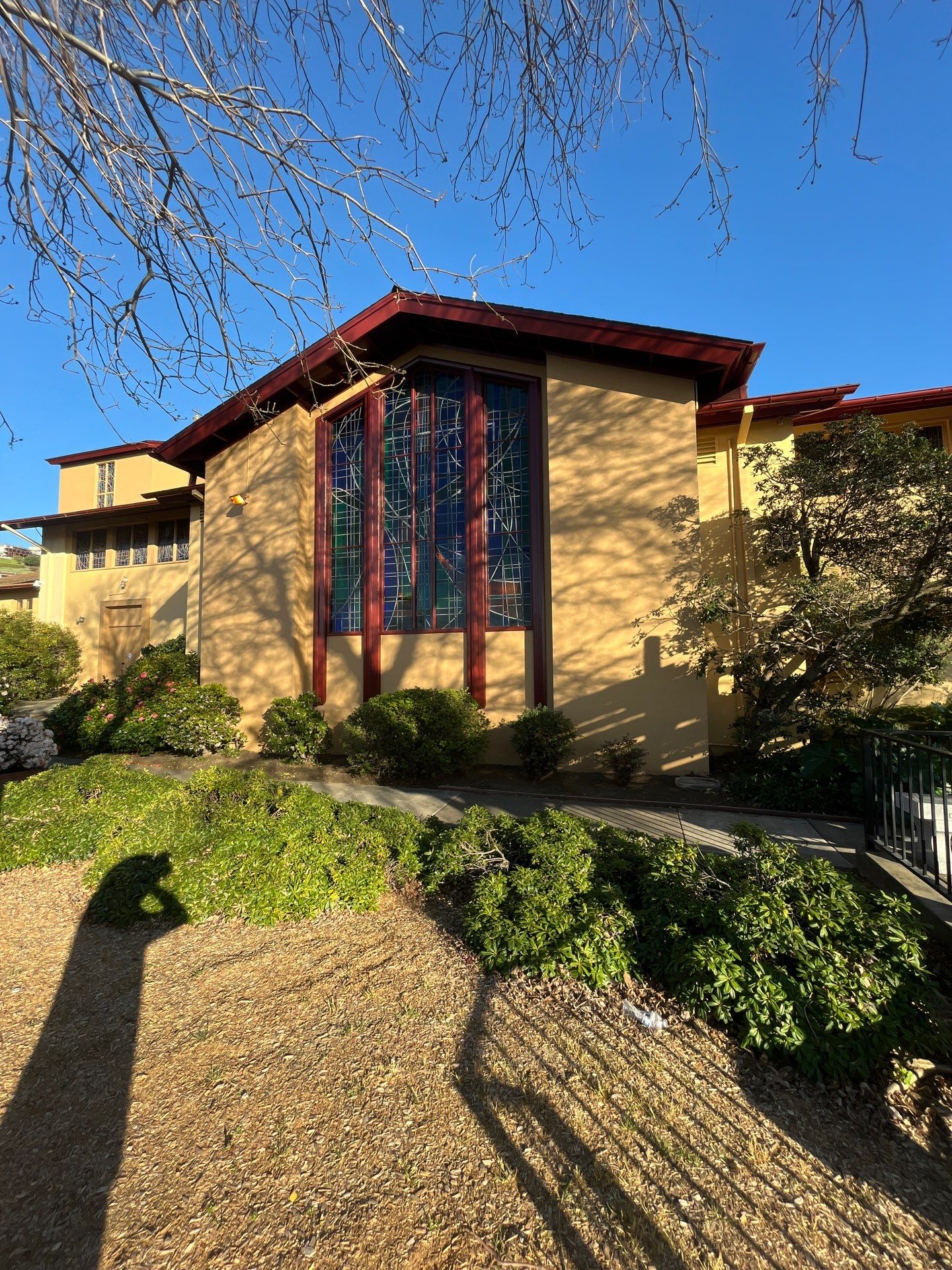 Assumption church San Leandro  by Herrera’s Bay Area Painting inc.