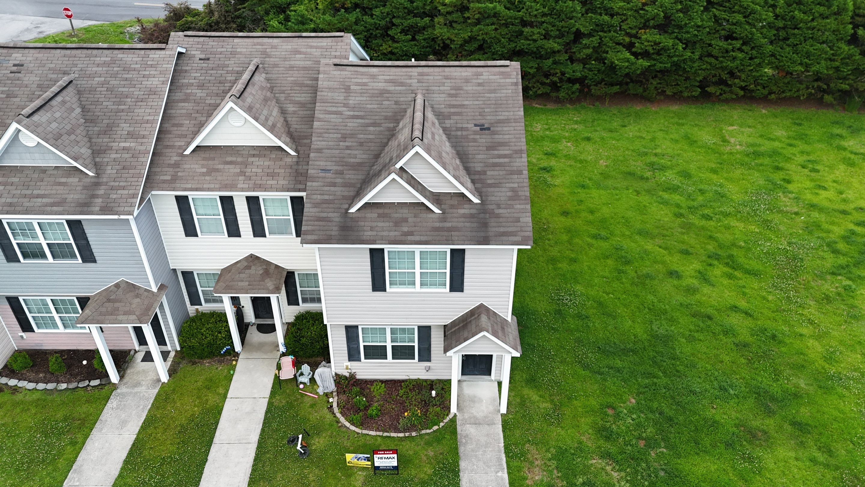 Residential Roof Inspection for Multi-Unit Townhouse in Hubert by North Carolina Roofs