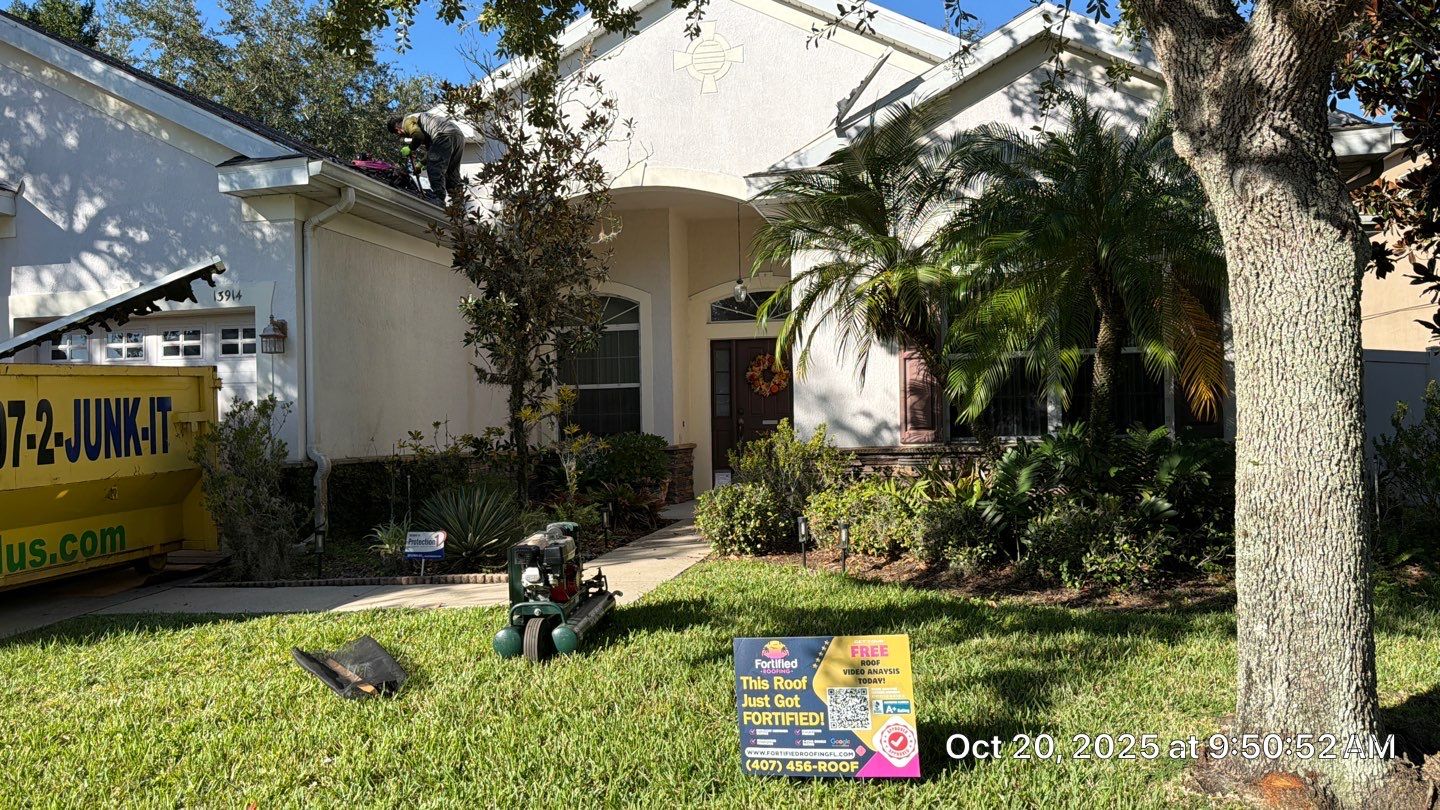 Comprehensive Residential Roof Replacement with Atlas Pinnacle Shingles in Orlando by Fortified Roofing Solutions Corp.