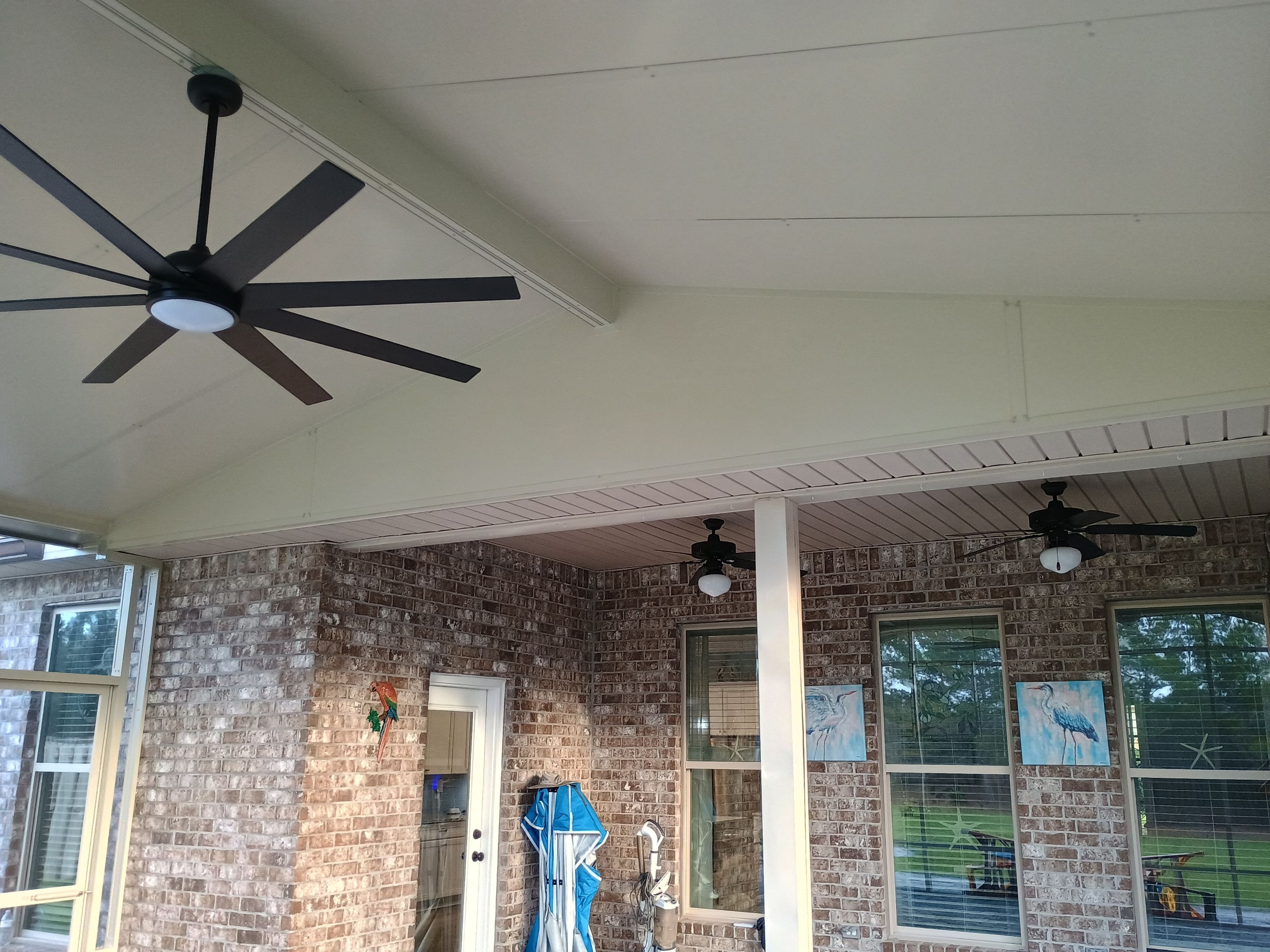 Patio Cover using Colorbeam by Titan Sunrooms
