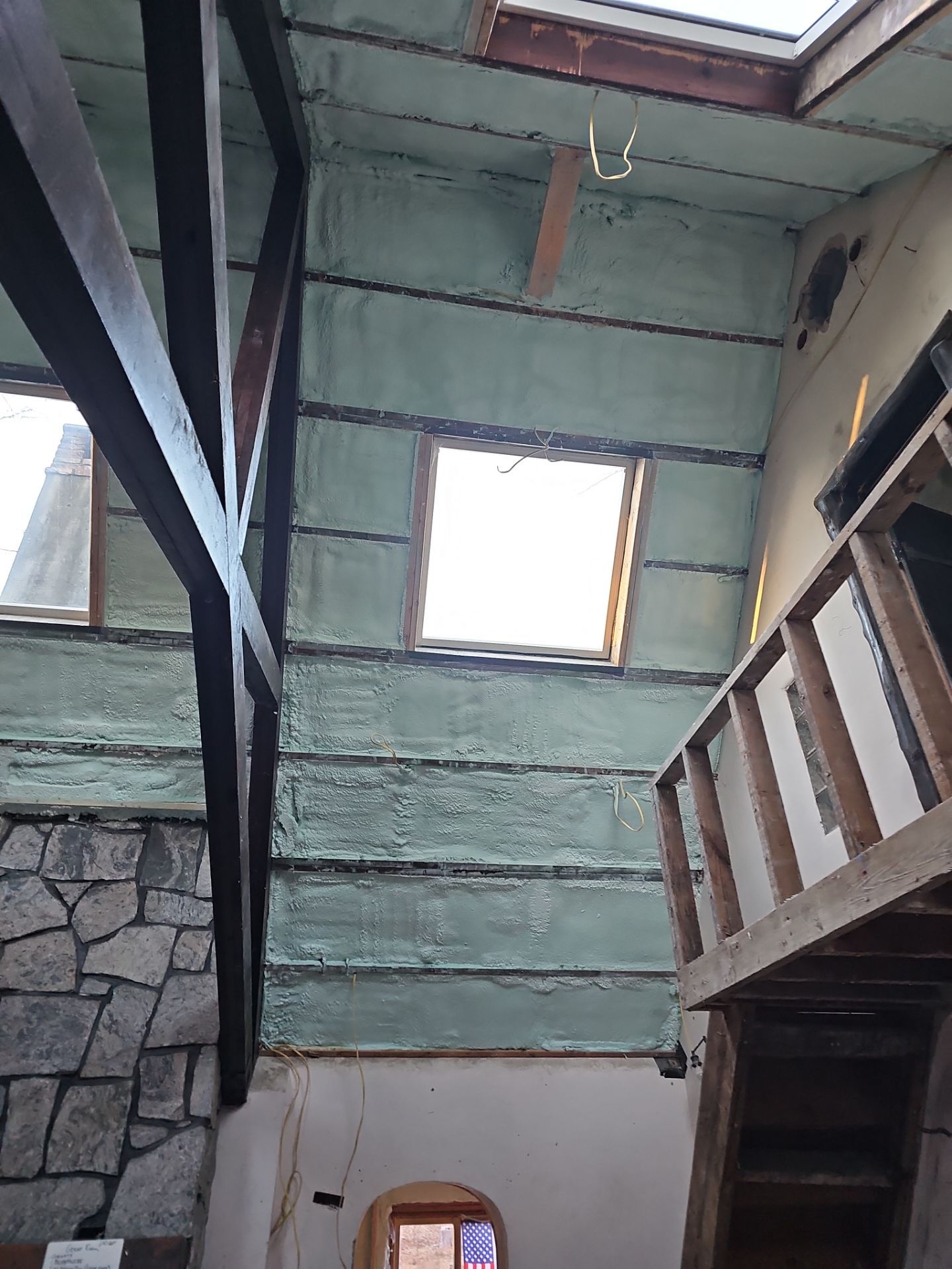 Home Remodel using Closed Cell Spray Foam by NYS Foam & Energy