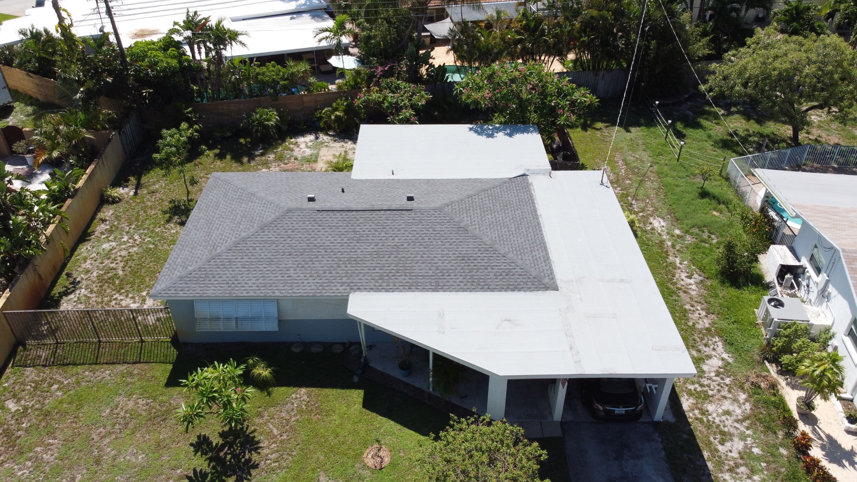 Residential Roofing Installation using GAF by BLUES BROTHERS ROOFING