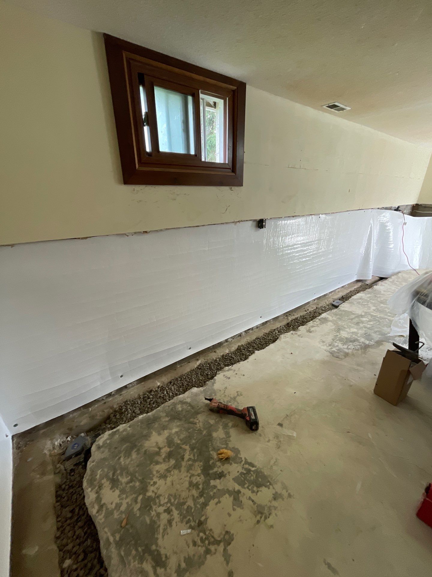 Crawl Space Interior/Exterior Waterproofing by Toledo Basement Repair 
