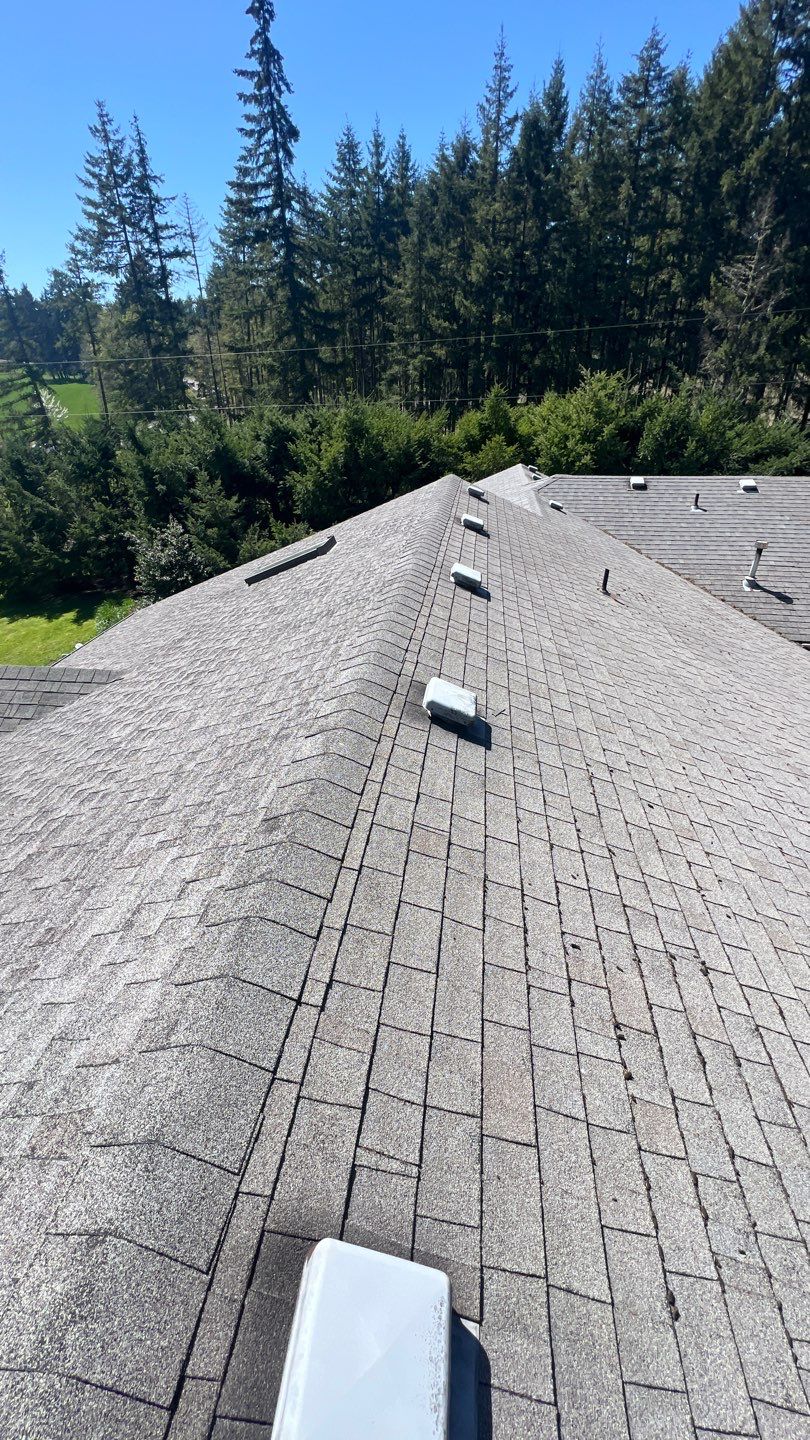 Residential Roofing Installation using IKO Dynasty (Color: Granite Black) by Orezona Building & Roofing Company, Inc.