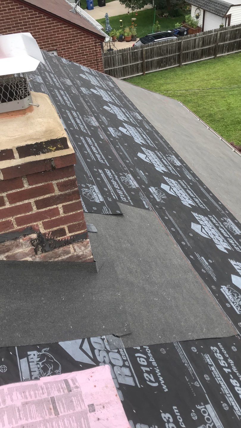 Residential Roof Replacement using Owens Corning Duration, Colonial Slate by Absolute Roofing and Construction