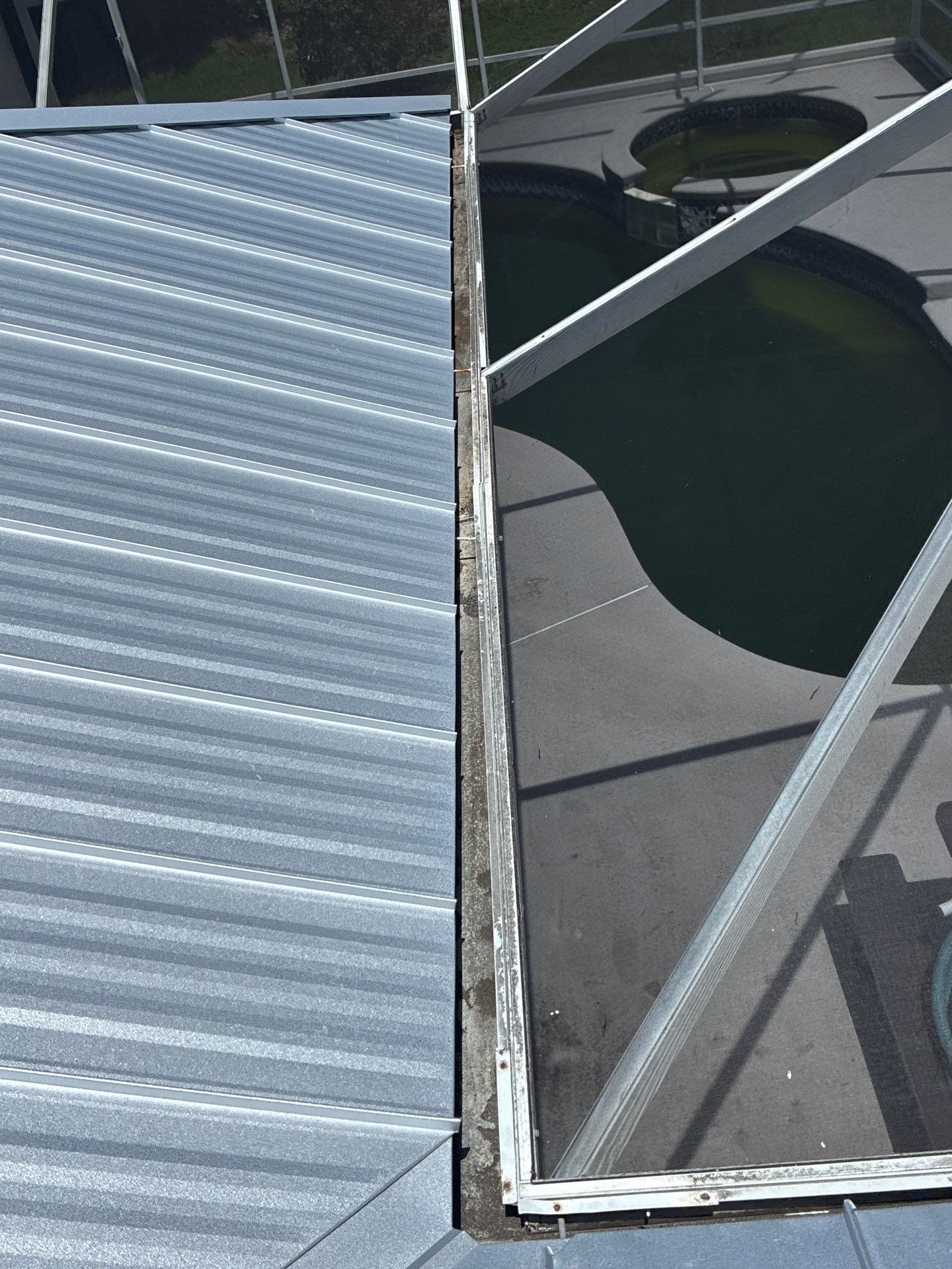 24ga 1" Nail-Strip Mill Finish by Total Roofing System The Metal Roof Experts