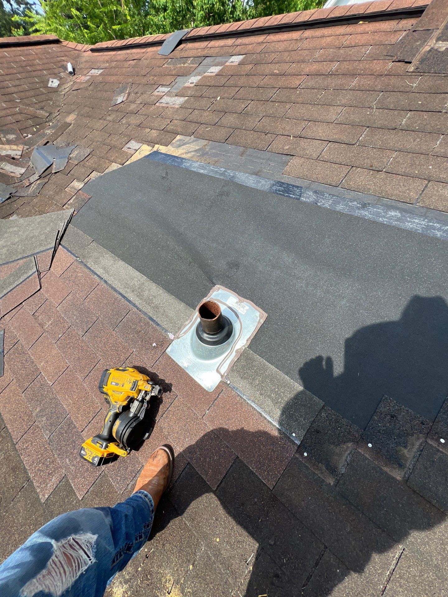 Residential Roofing Repair using Owen's Corning Duration (Lifetime) Shingles by Roof Repair Company