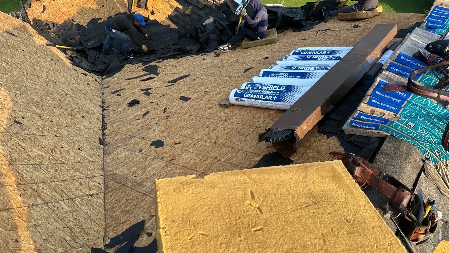 Roof Replacement using CertainTeed Landmark by 180 Contractors