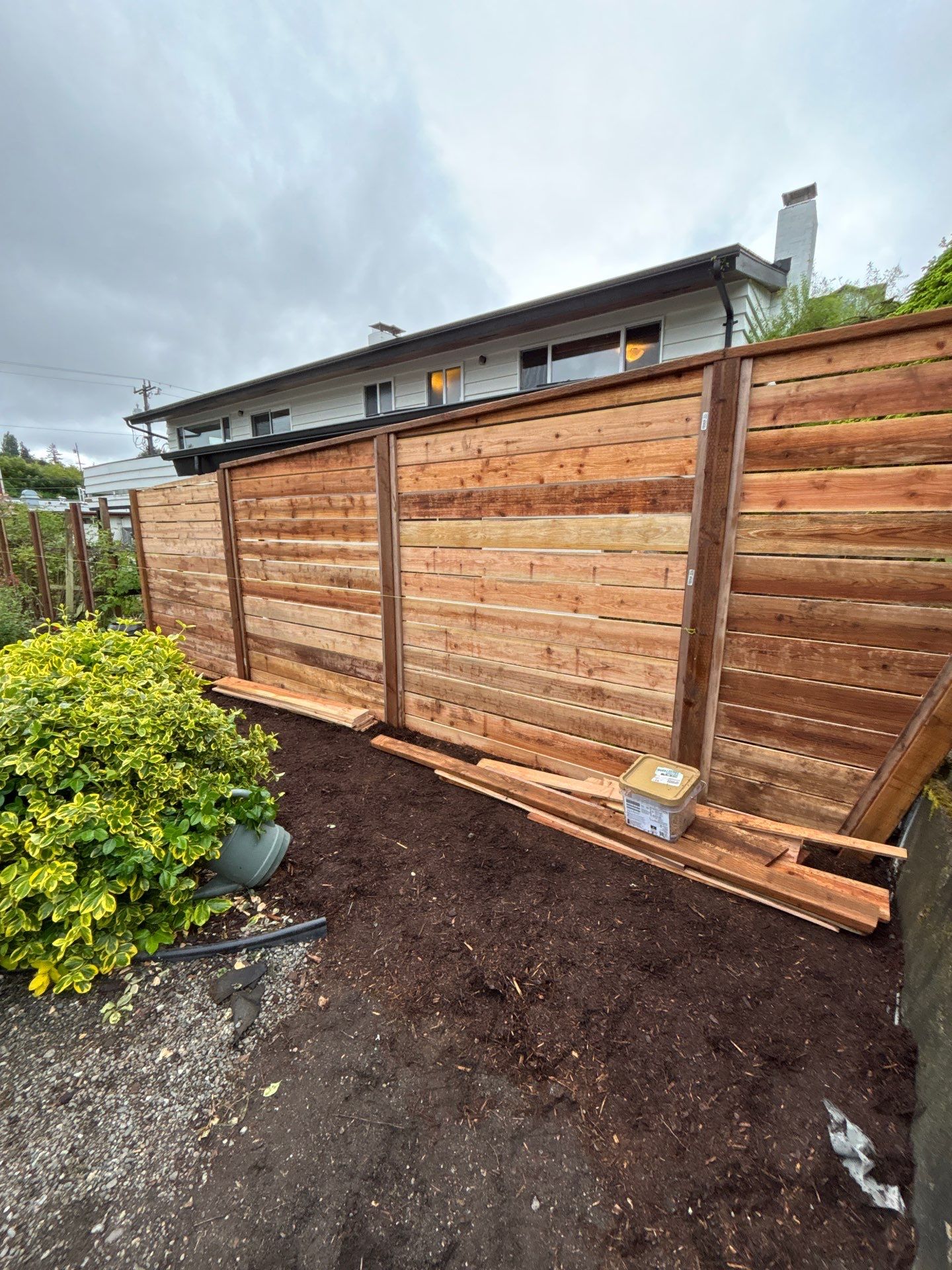 Retaining Wall & Fence Installation  by Jireh Asphalt & Concrete Inc 