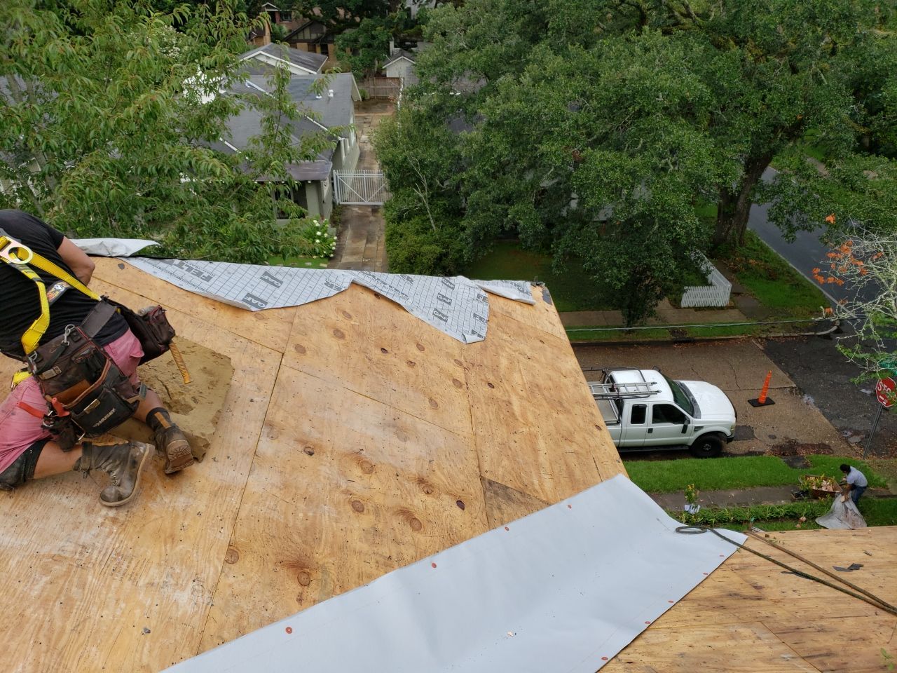 Residential Roofing Installation by American Roofing & Construction LLC
