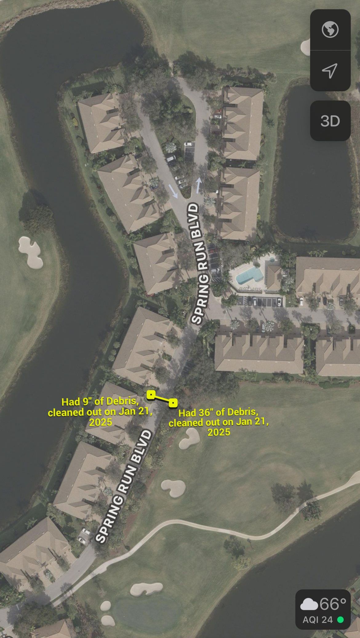 Cleaning Two Clogged Catch Basins for a Community by Don Mar, Inc. Storm Water Solutions