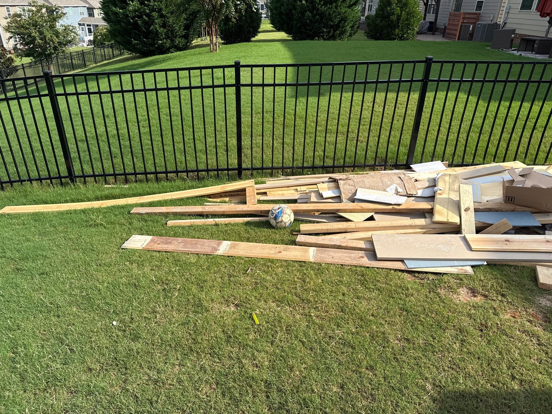 Project in Waxhaw by Badger Hauling