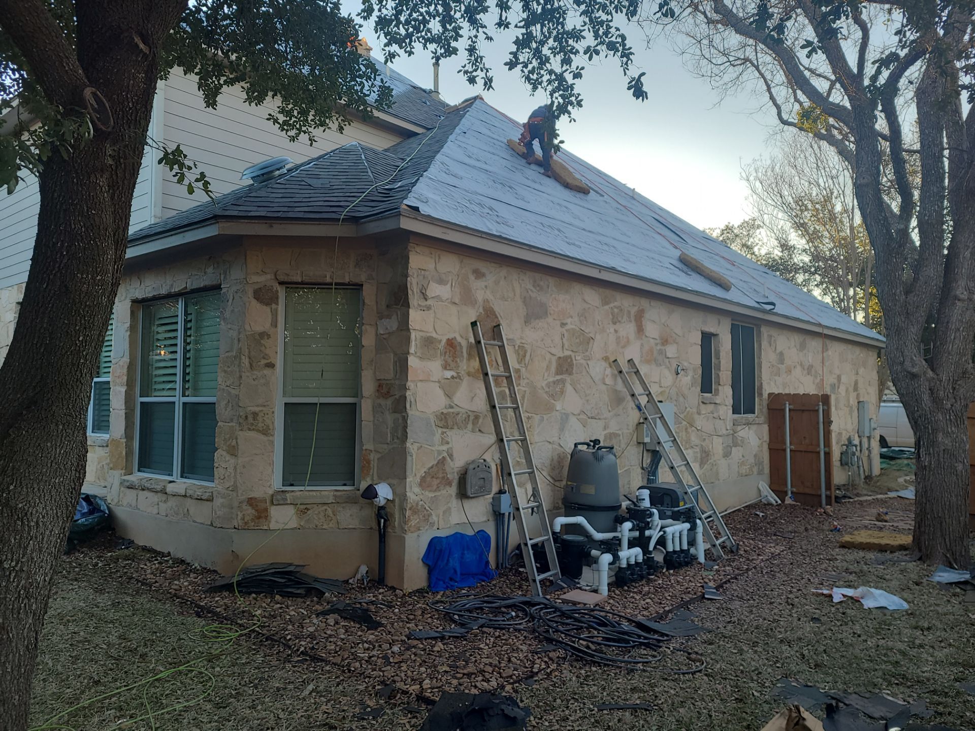 Full Exterior Freshen-Up by Oakwood Roofing and Construction, LLC
