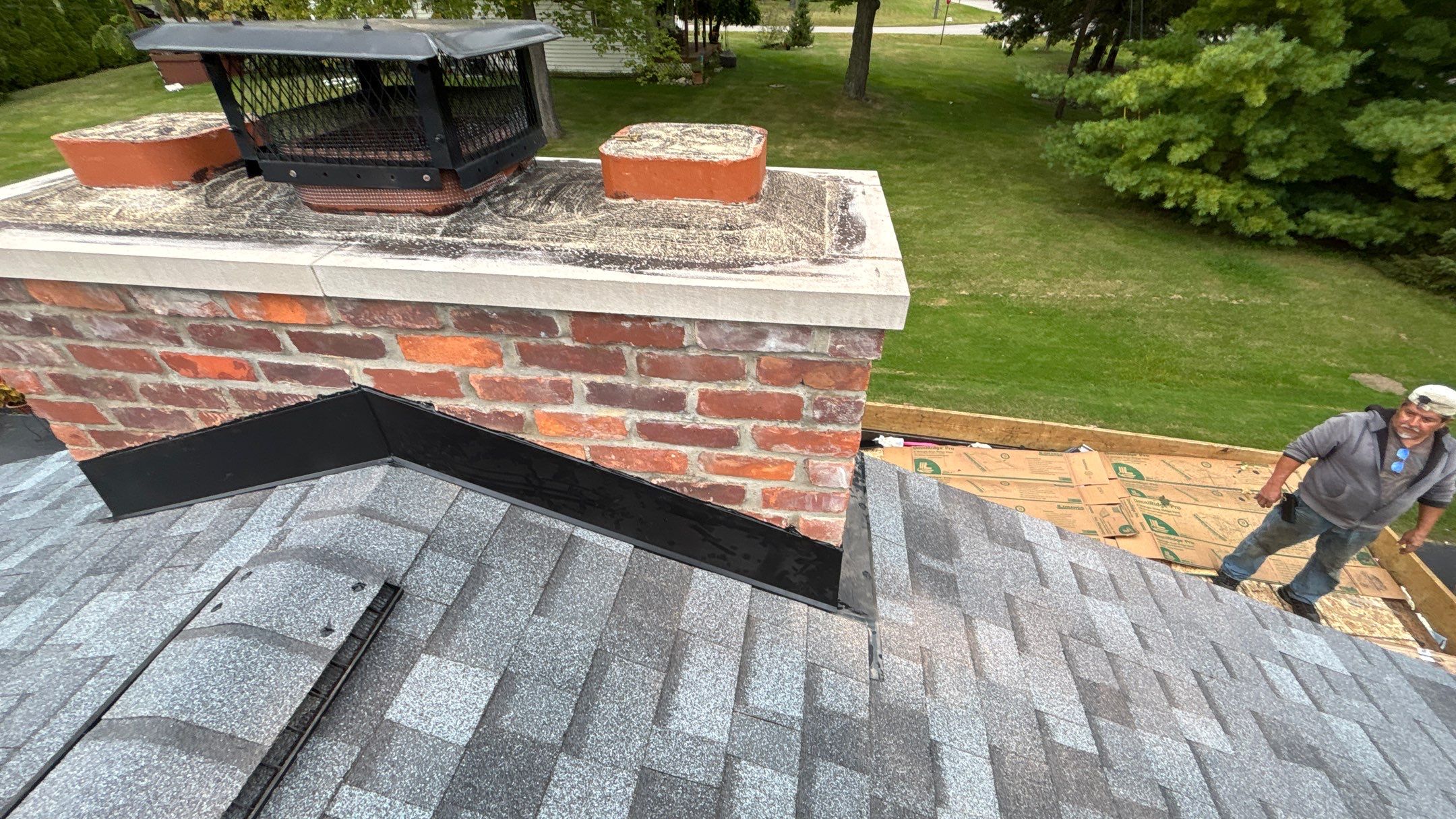 Roof Replacement using Owens Corning Slatestone Gray by 180 Contractors