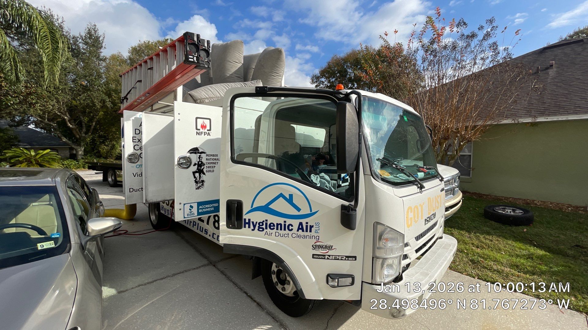 Air Duct Cleaning Encapsulation in Clermont by Hygienic Air, Inc