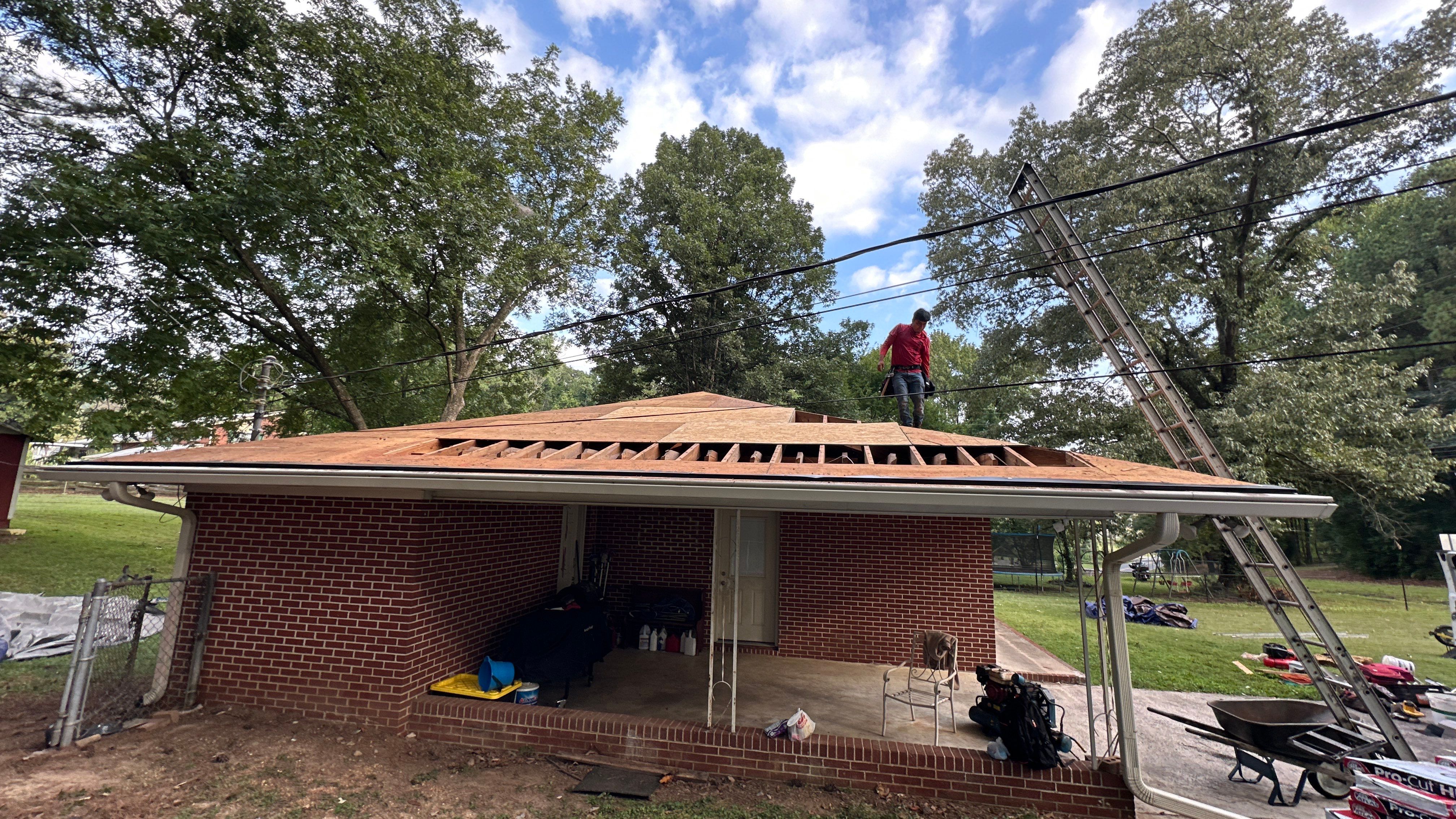 Project in Dalton by Aultman Roofing