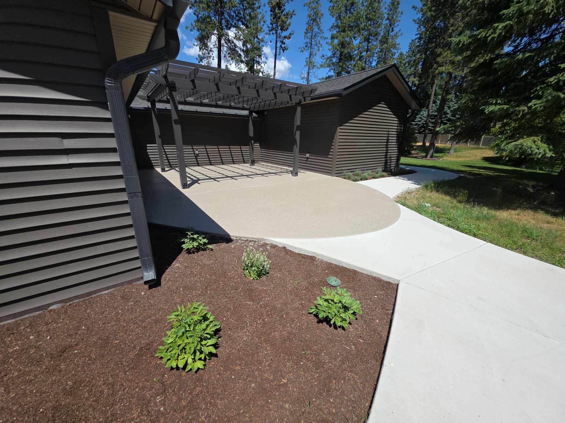 Patio and Pavilion Transformation with Armadillo   by Croc Coatings, LLC