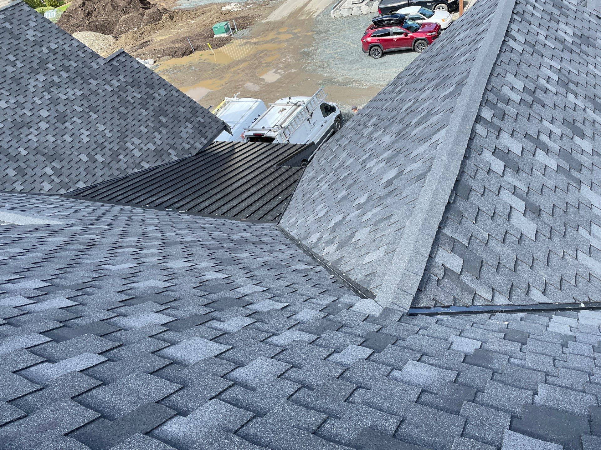 Residential Roofing Installation using Laplock PSU  (Peel N Stick) by Top Notch Roofing Inc