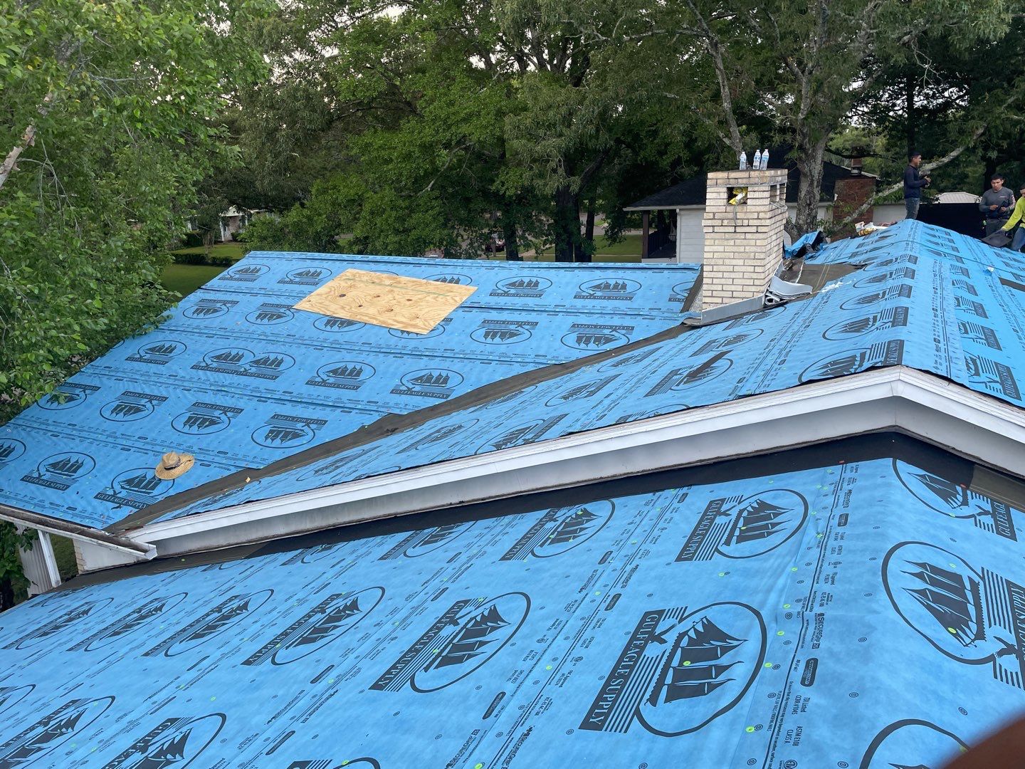 Residential Roofing Installation using Roof Replacement by American Roofing & Construction LLC