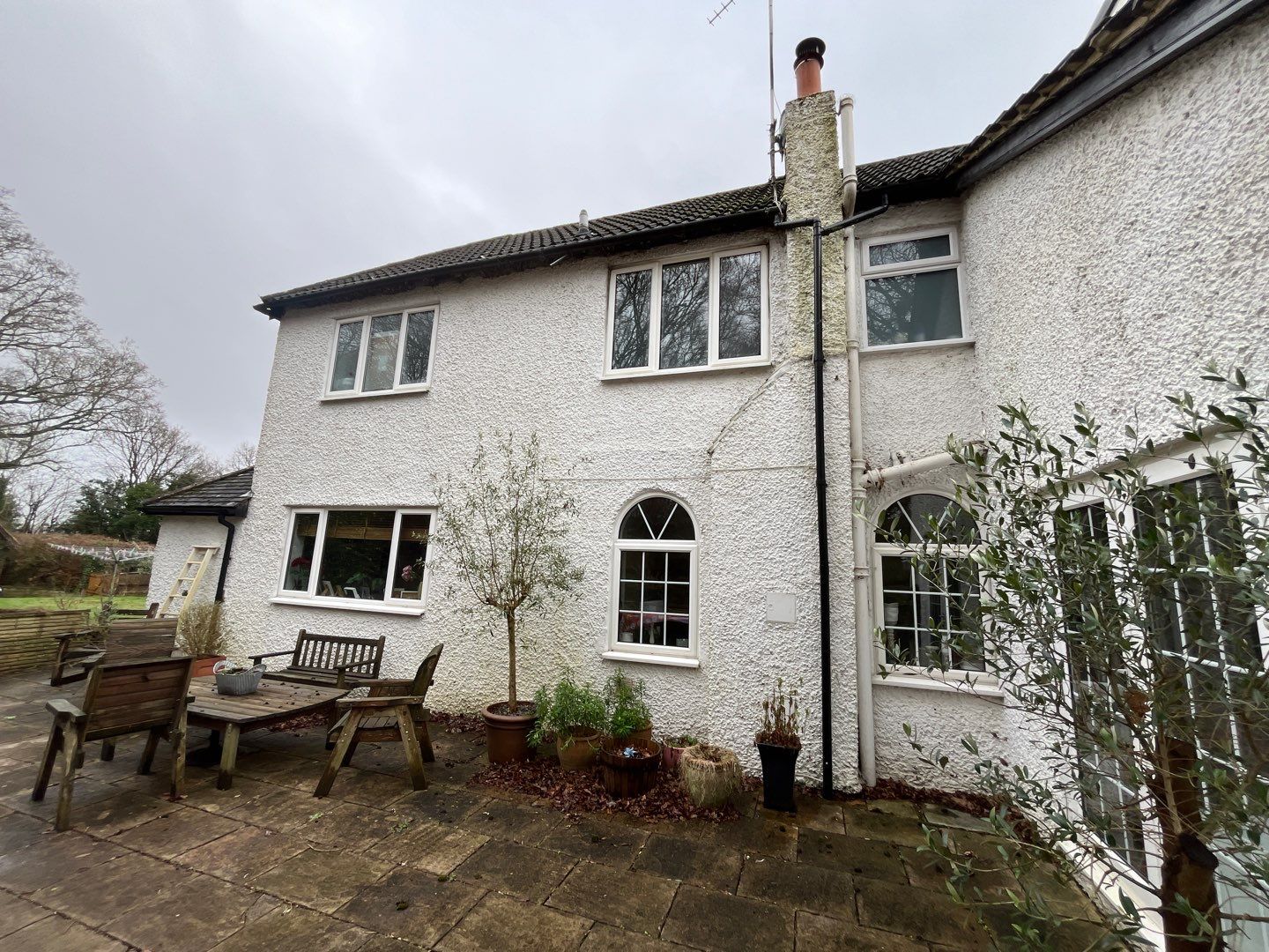 Render Clean using Pureseal Biocide by Ges Exterior Cleaning ltd