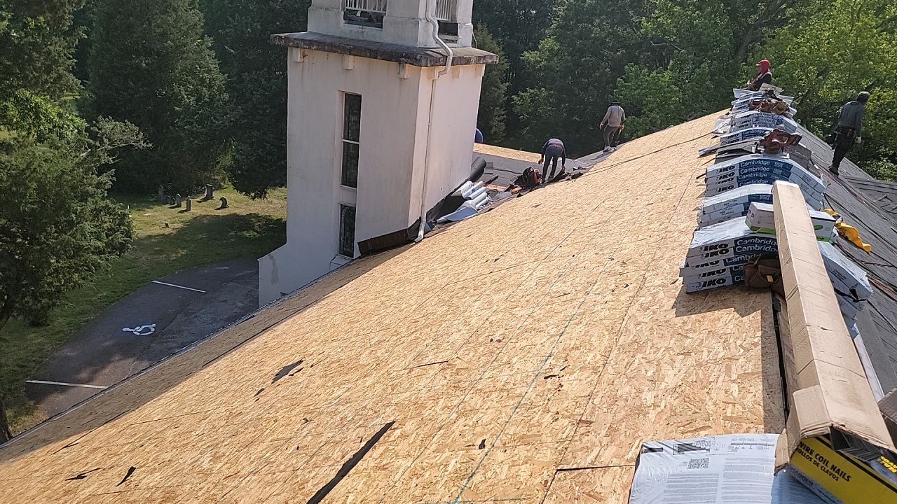 Roof Installation using IKO Cambridge by ExteriorPros