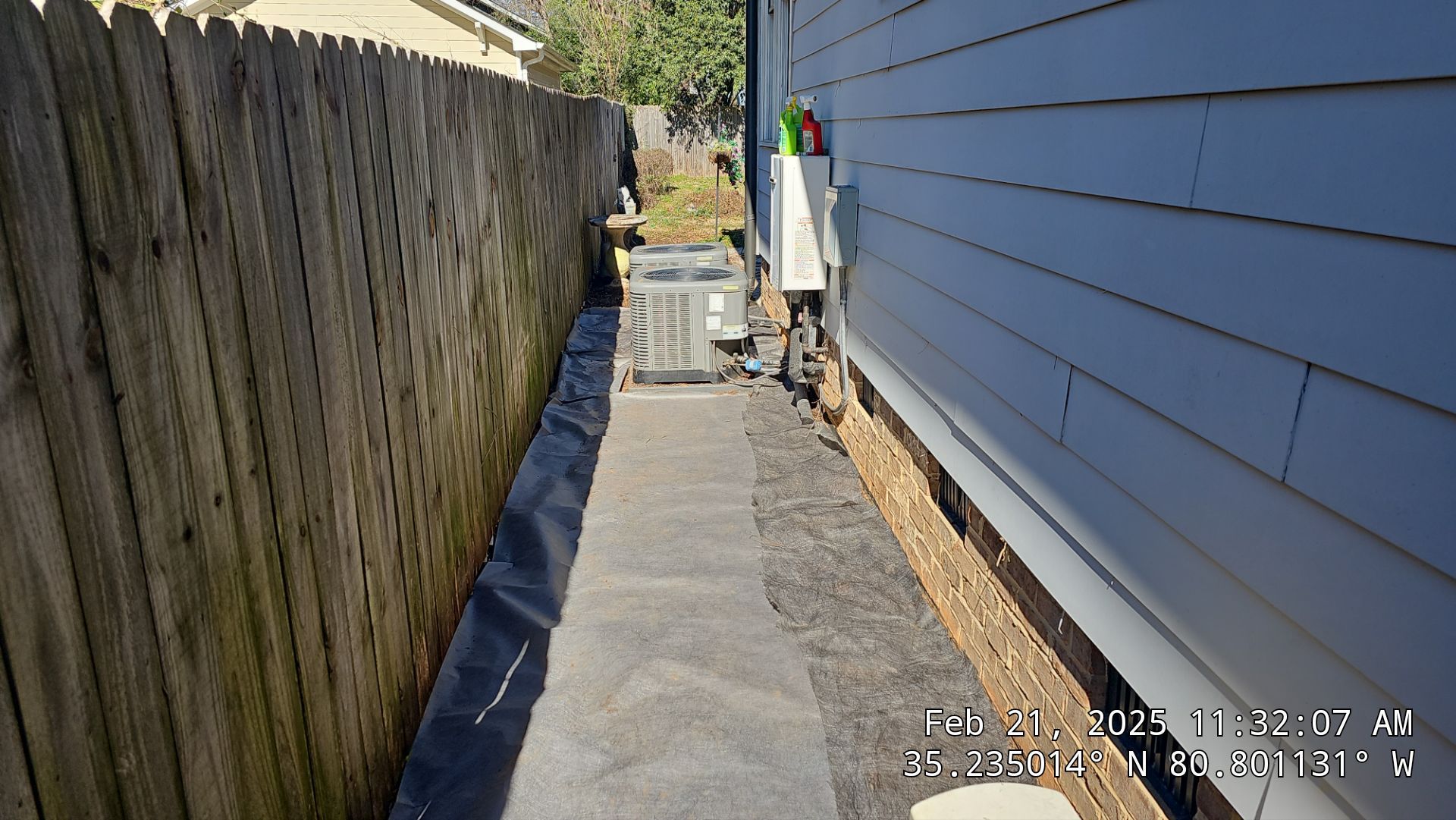 Residential Landscape Project by Carolina-Metro Landscape, Inc