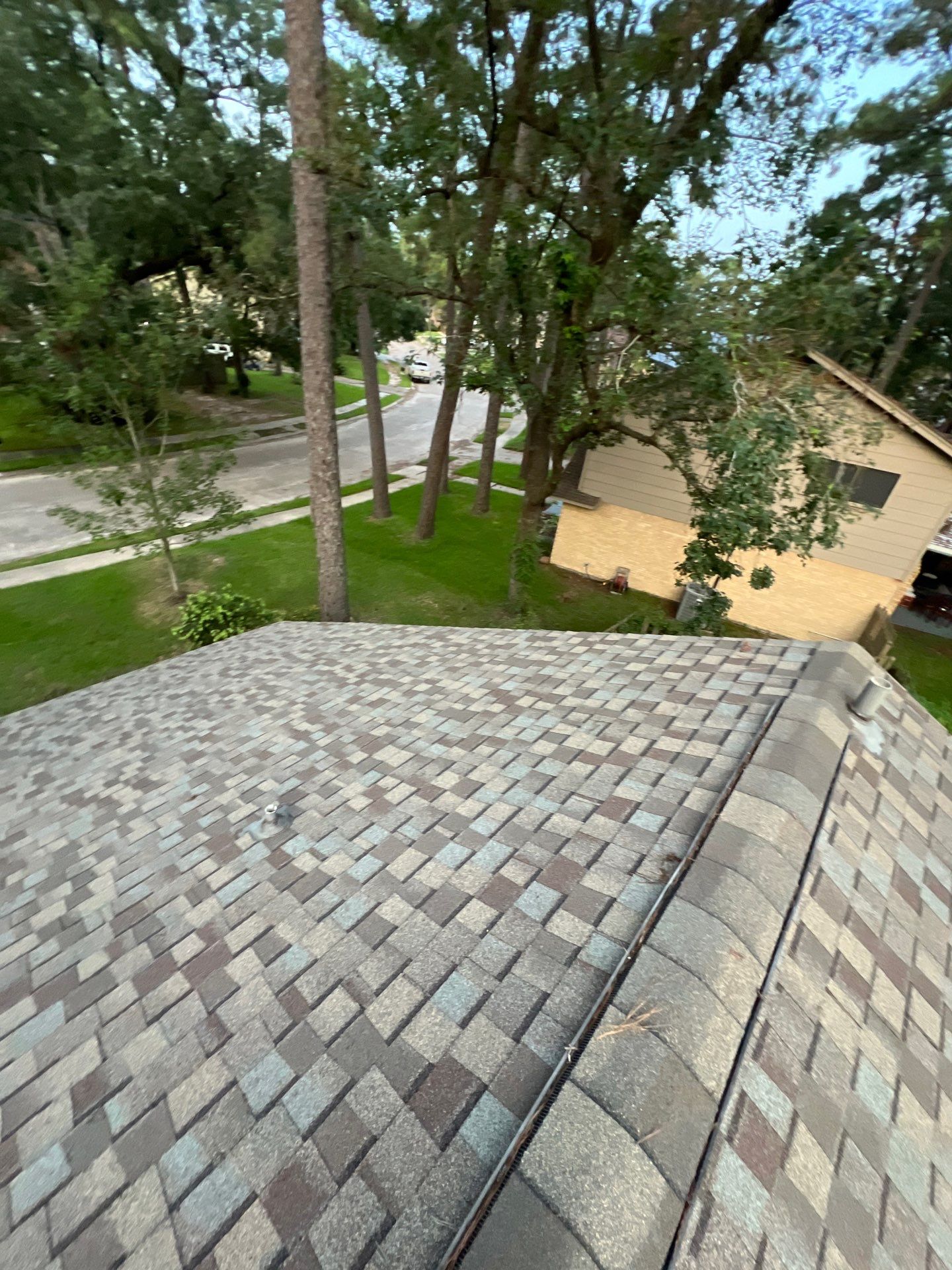 Commercial Roofing Repair using Owen's Corning Duration (Lifetime) Shingles by Roof Repair Company