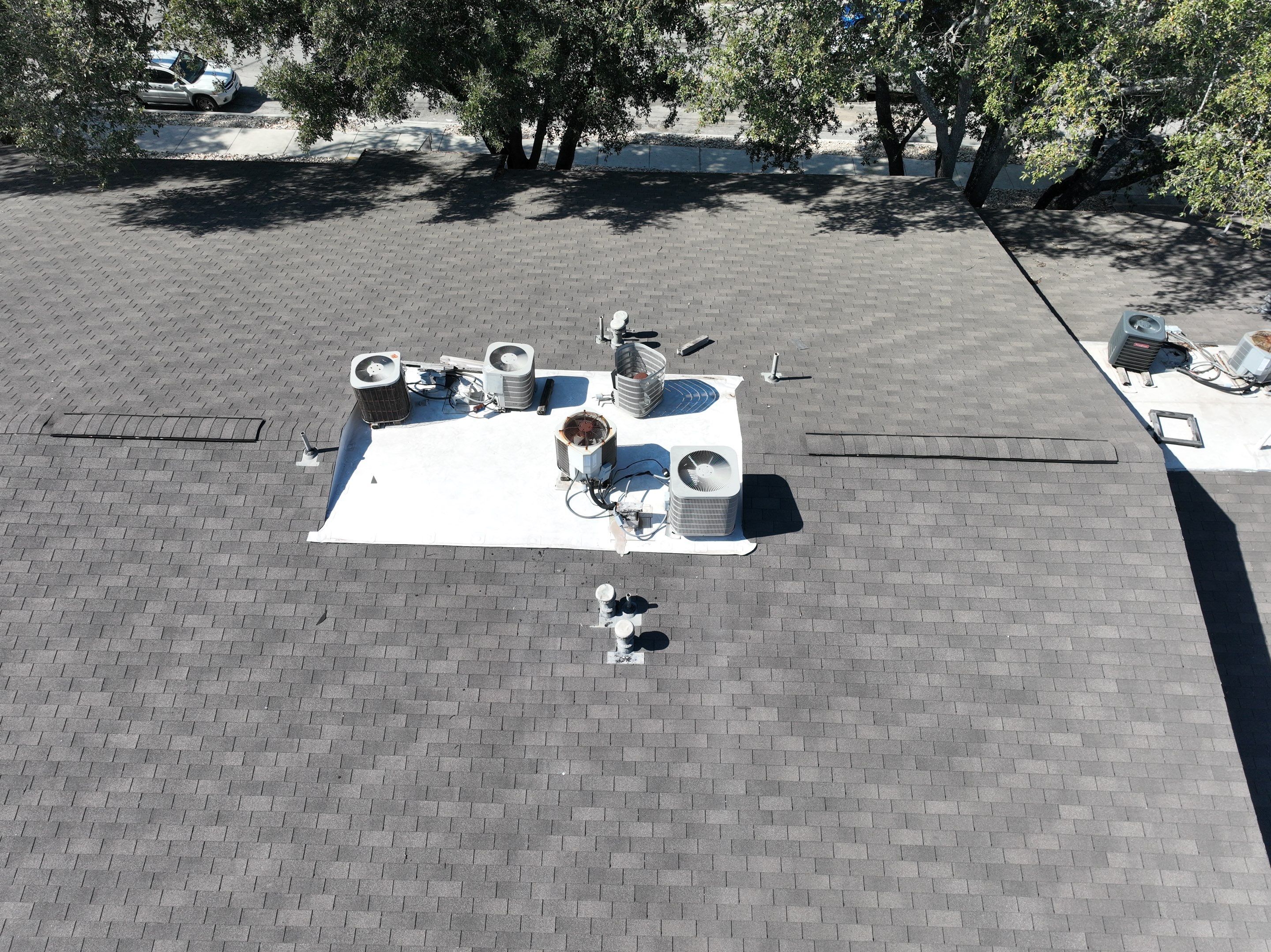 Commercial Roof Inspection using Drone Inspection by Premier Roofing and Contracting