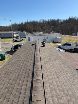 Residential Roofing Installation using GAF Timberline HDZ Barkwood