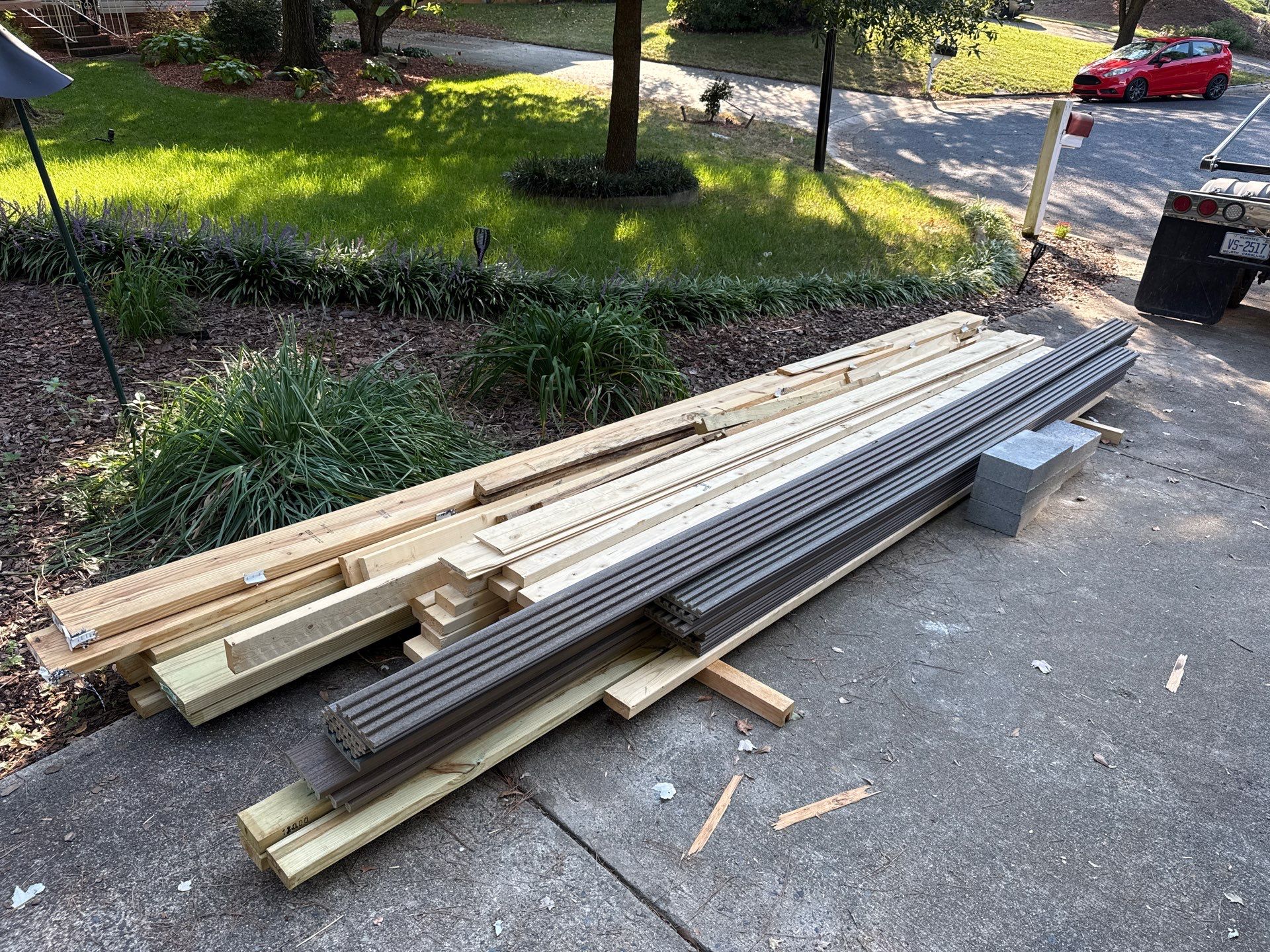 Project in Charlotte by Badger Hauling