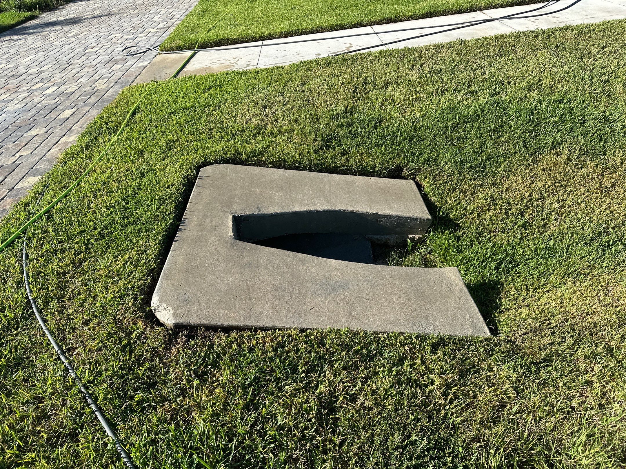 Paver Driveway, Sidewalk, and Pool Deck Cleaning in Winding River Community, Bradenton, FL by Sunshine AquaWash
