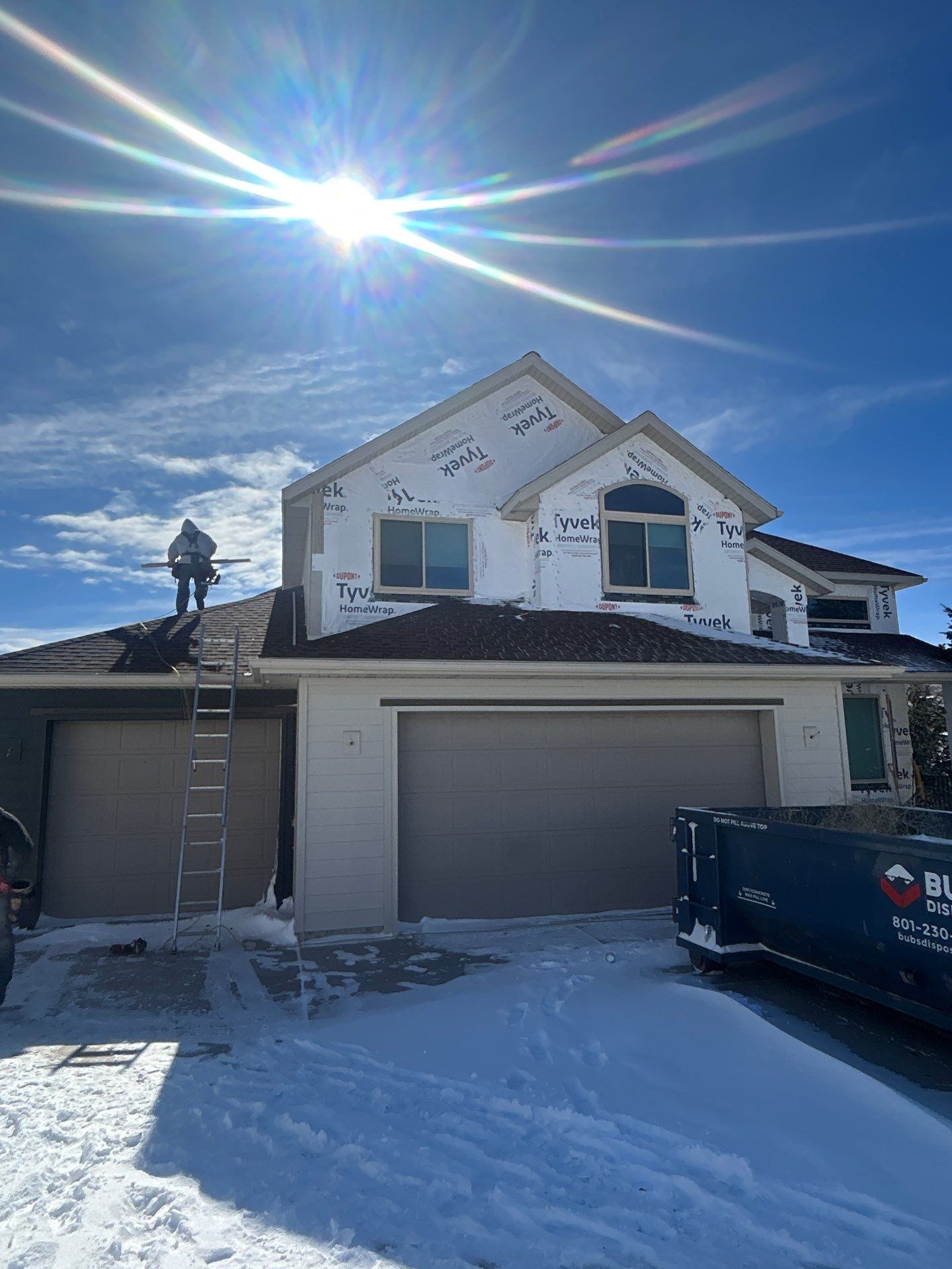Draper | Master Stucco Conversion | Cobblestone, Iron Gray & Woodtone by Ideal Siding Utah