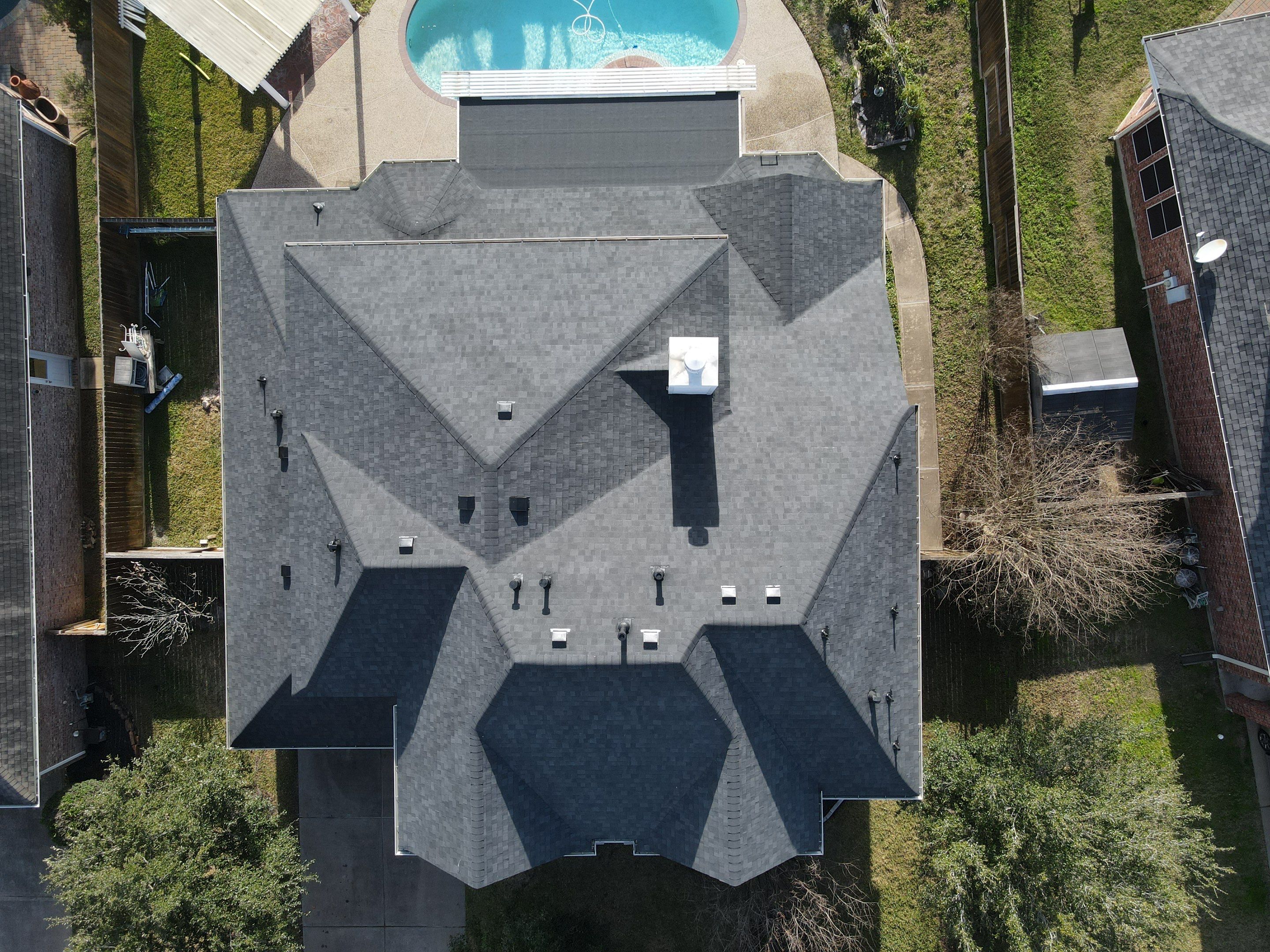 Roof Replacement using Owen's Corning - Duration Onyx Black by Roof Concepts Construction