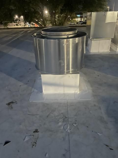 Commercial Roofing Repair using TPO by Galvan Roofing and Construction